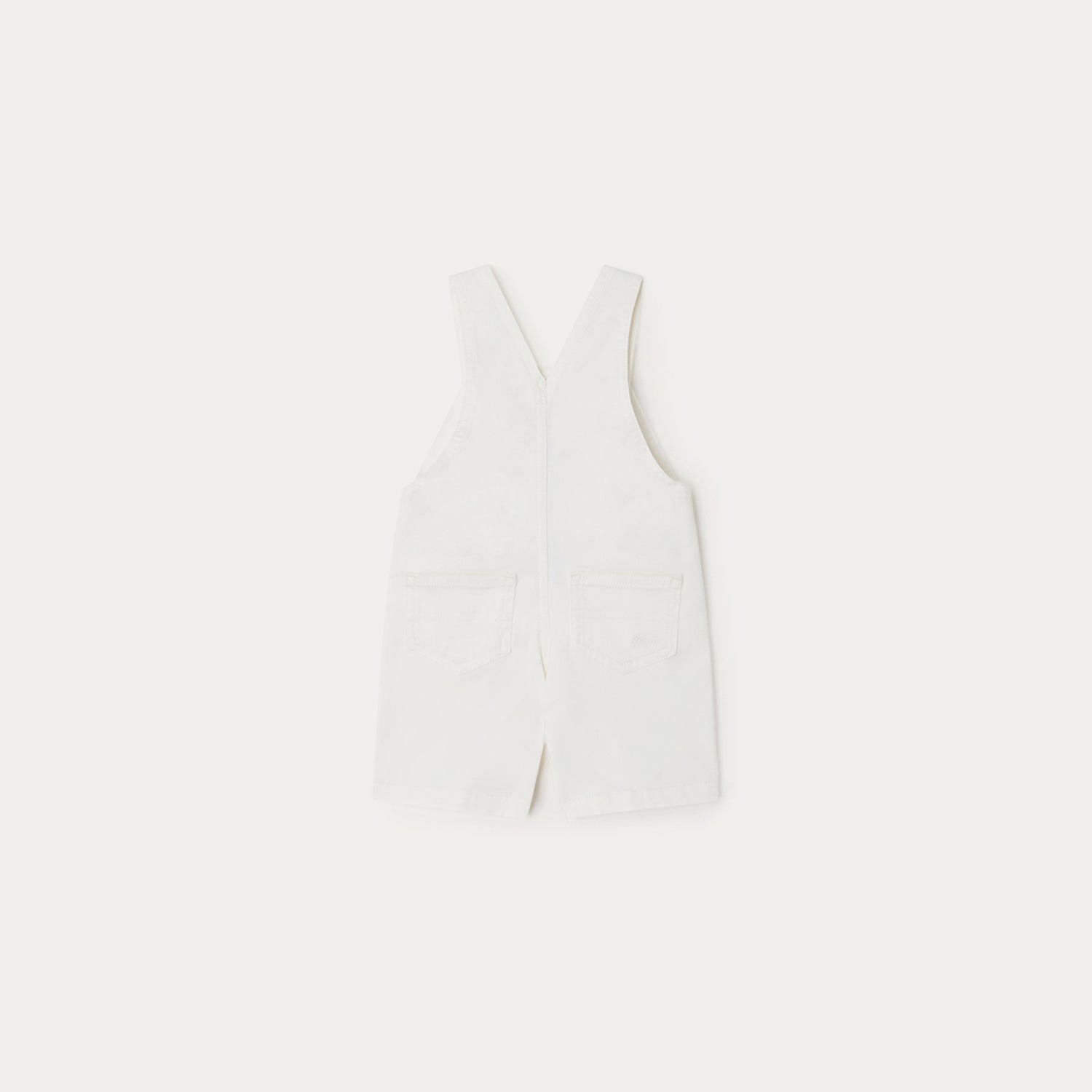 Baby Boys & Girls White Jumpsuit