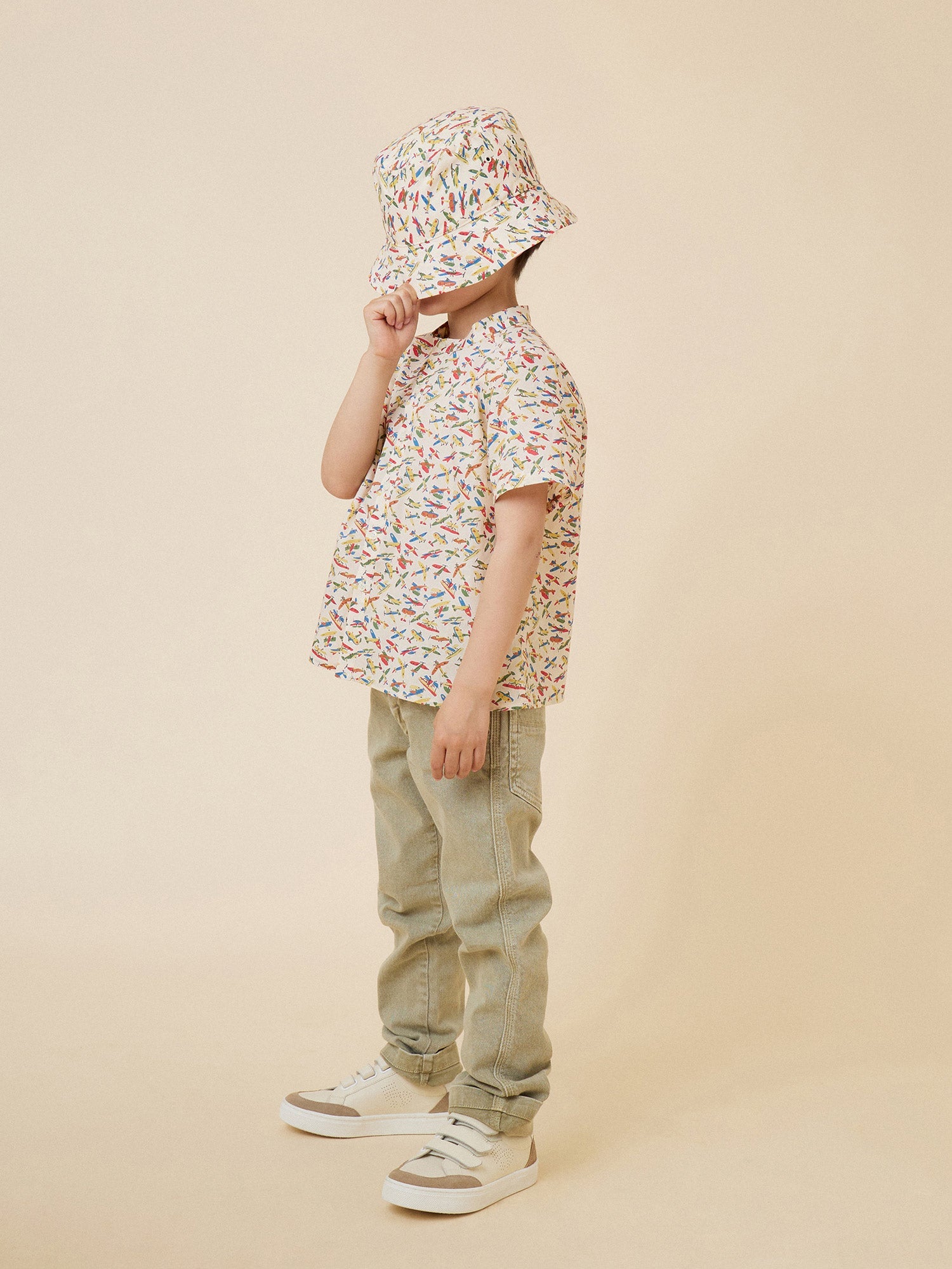 Boys Multicolor Bucket Hat