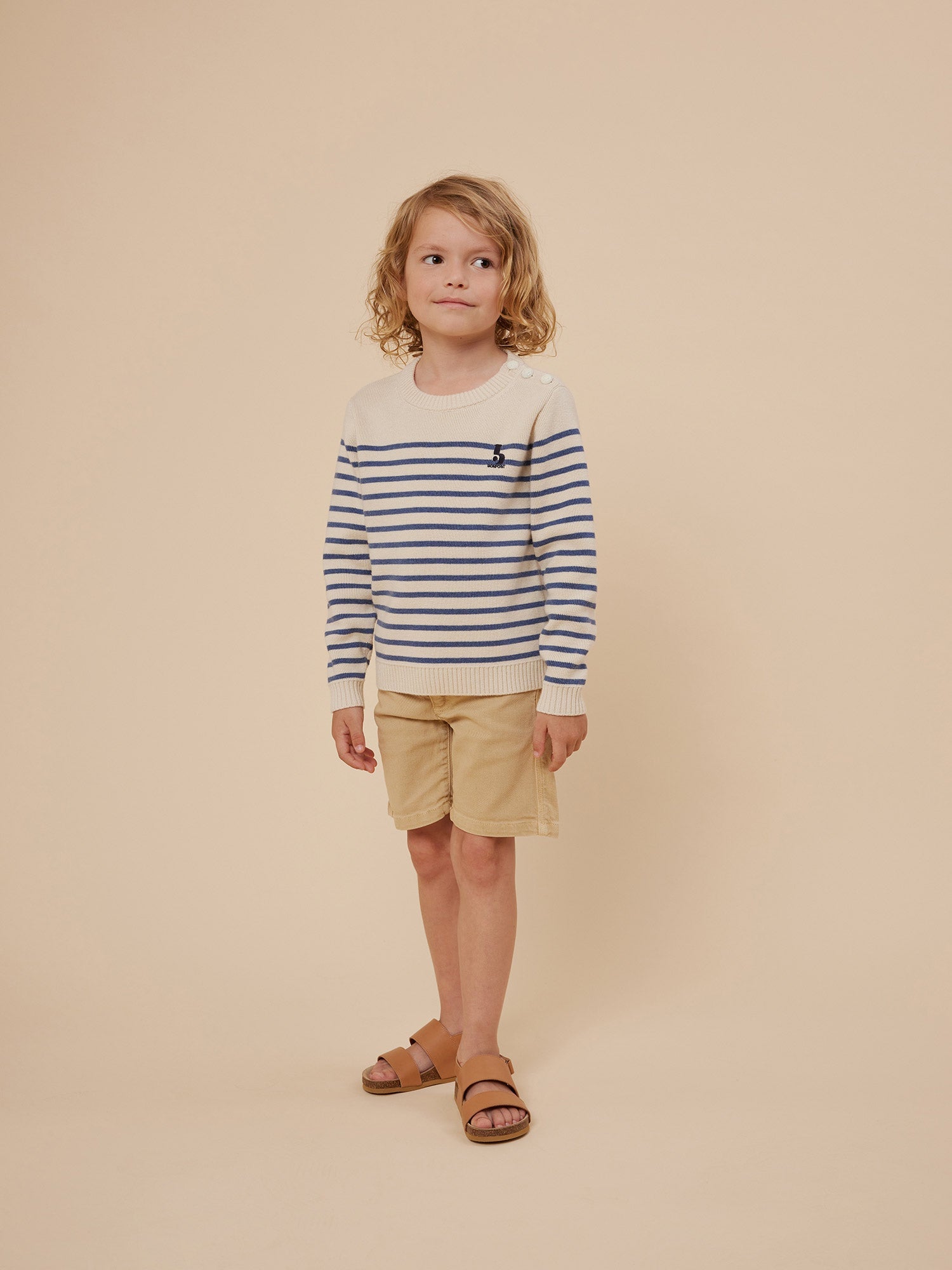 Boys Sand Cotton Shorts