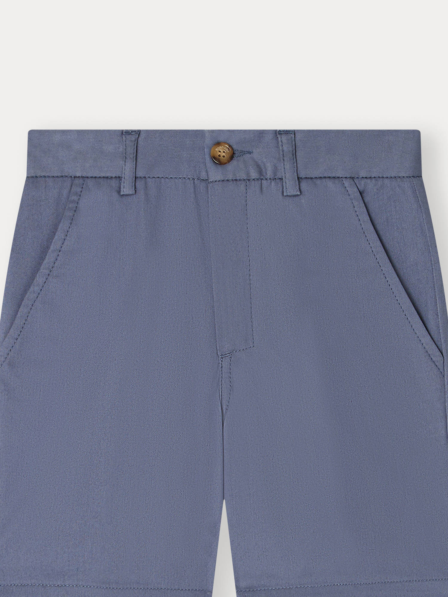 Boys Blue Cotton Shorts