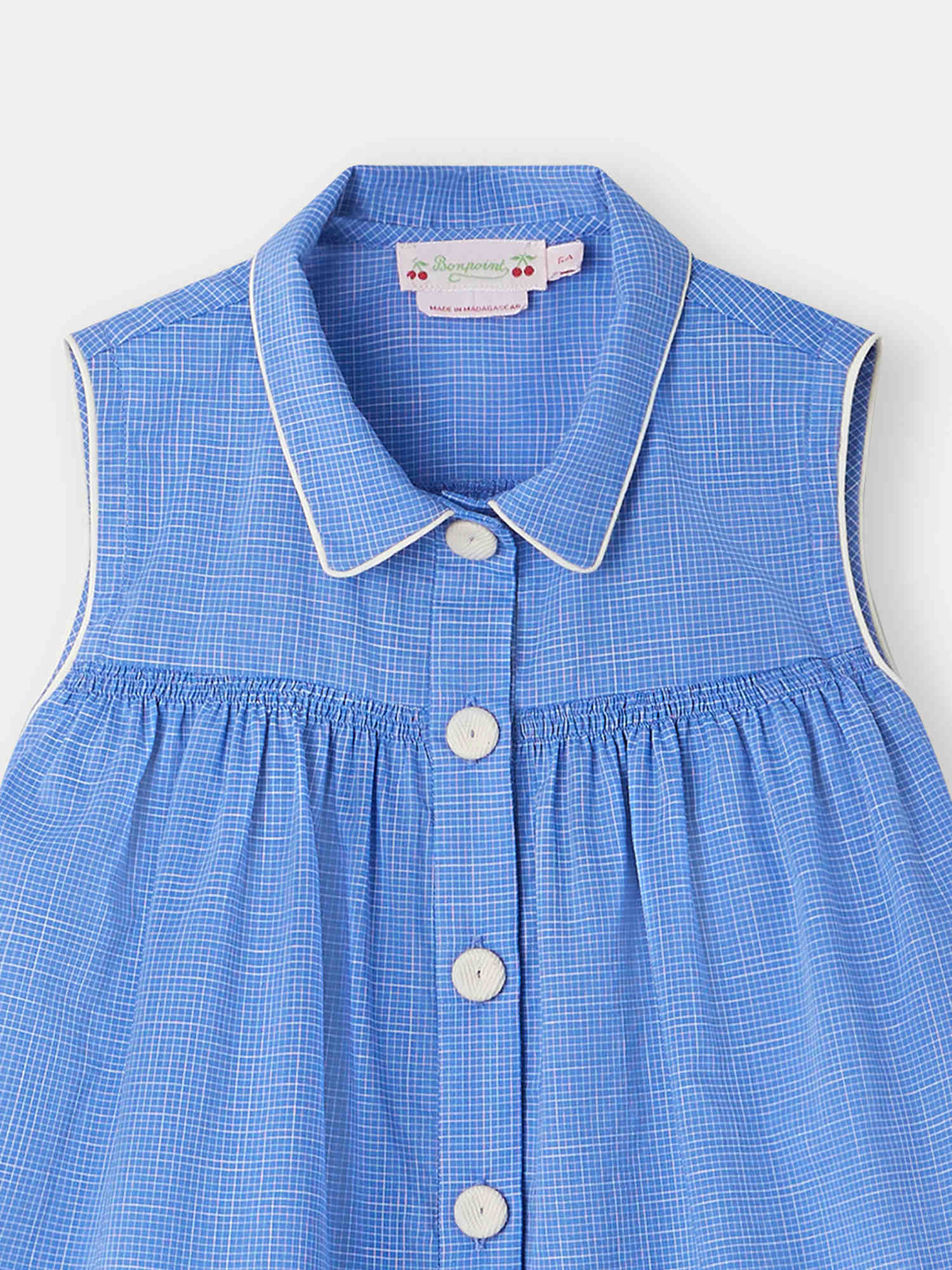 Girls Blue Cotton Top