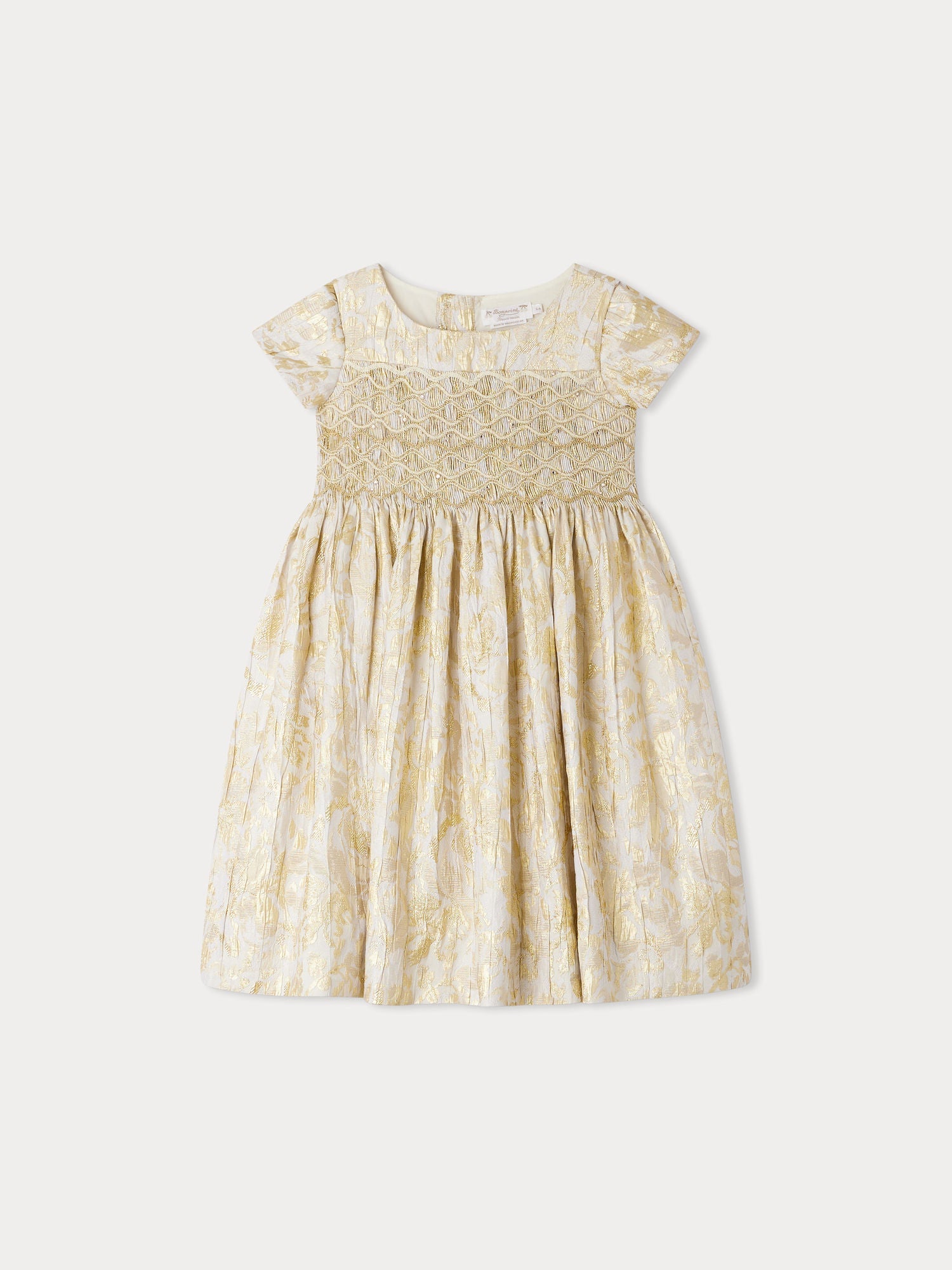 Girls Gold Dress