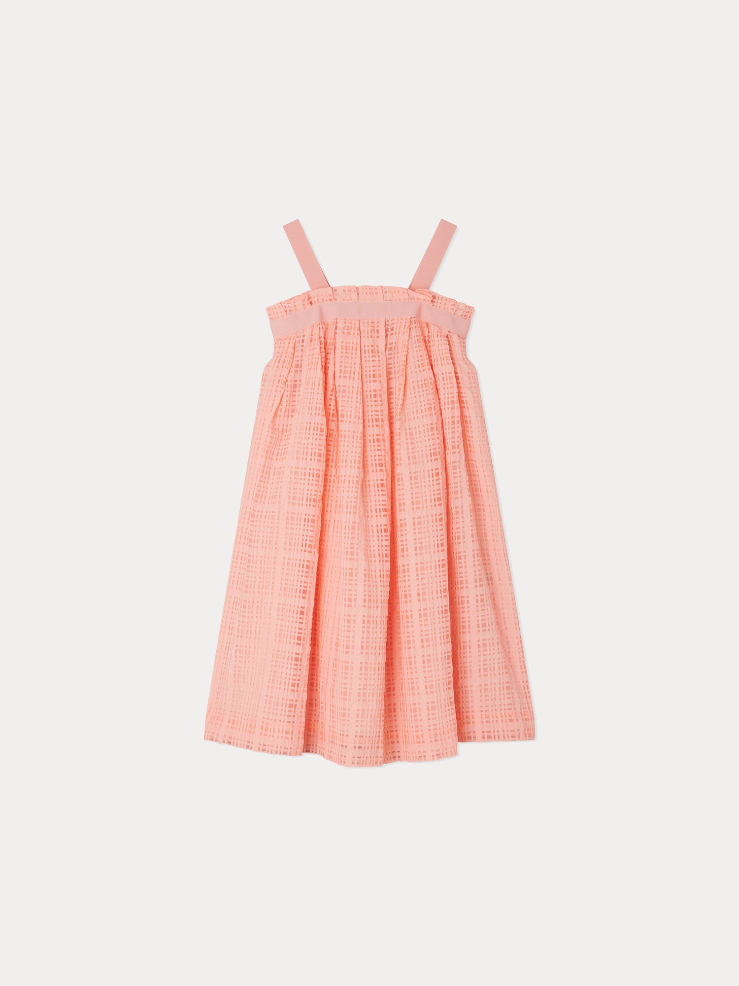 Girls Pink Cotton Dress
