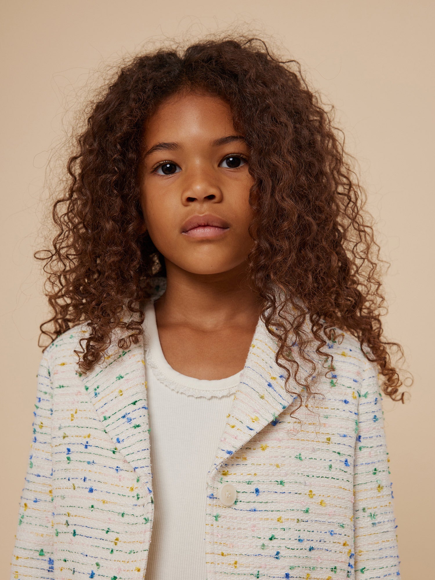 Girls Multicolor Coat