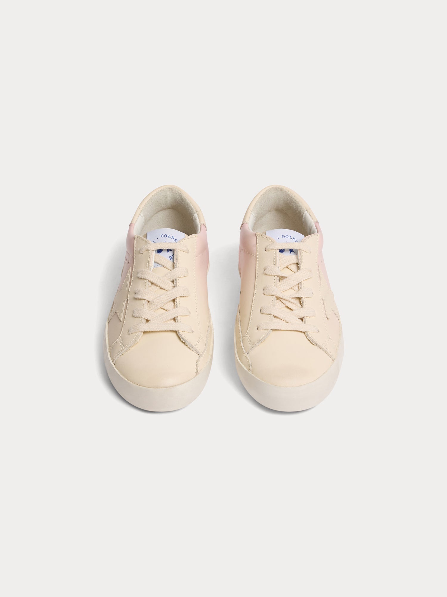 Girls Light Pink Baskets Shoes (Golden Goose x Bonpoint)