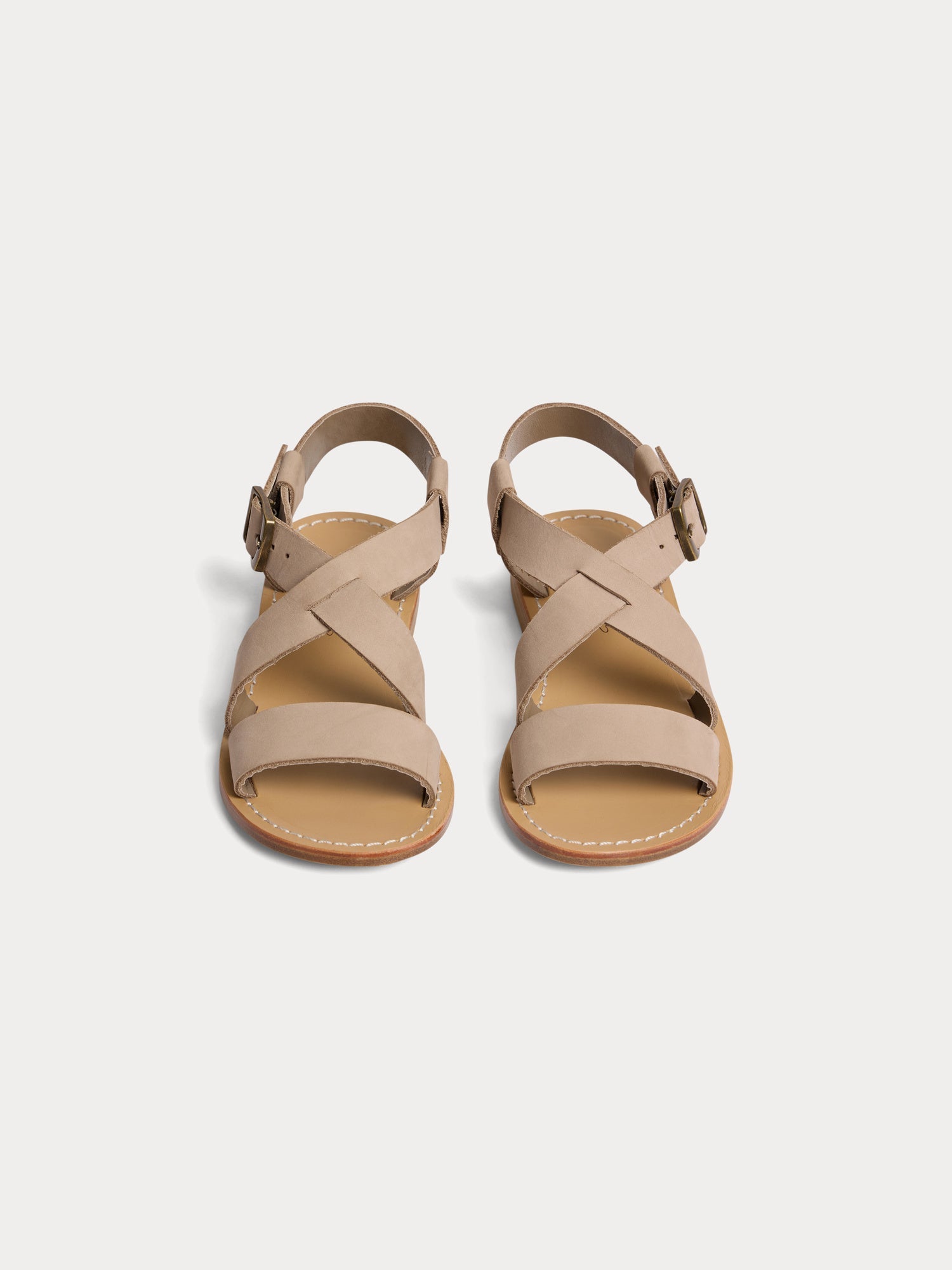 Girls Khaki Sandals