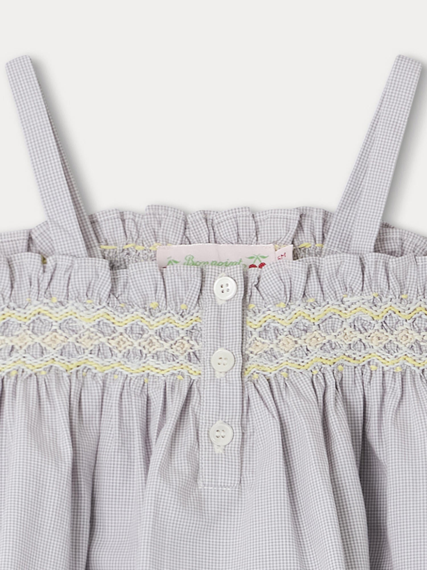 Baby Girls Grey Cotton Top