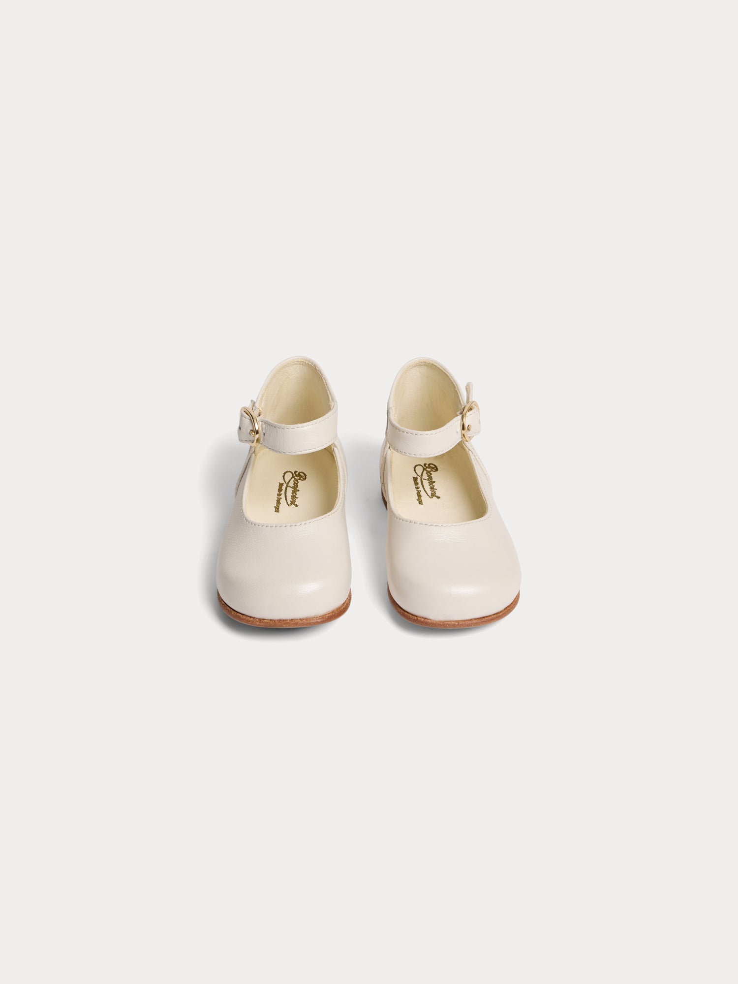 Baby Girls White Flat Shoes