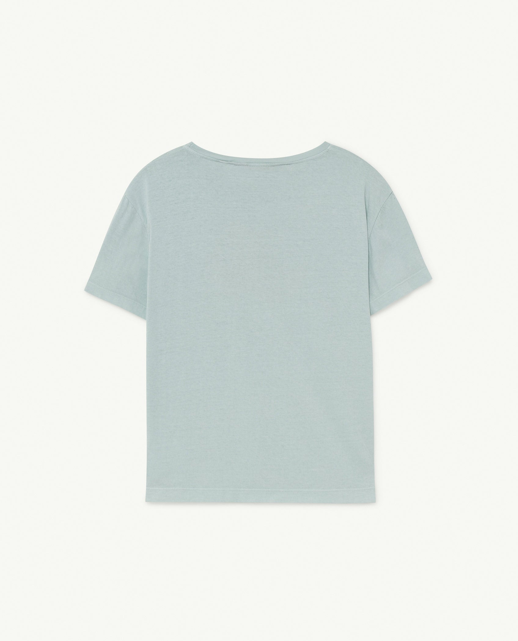 Boys & Girls Blue Painted Cotton T-Shirt