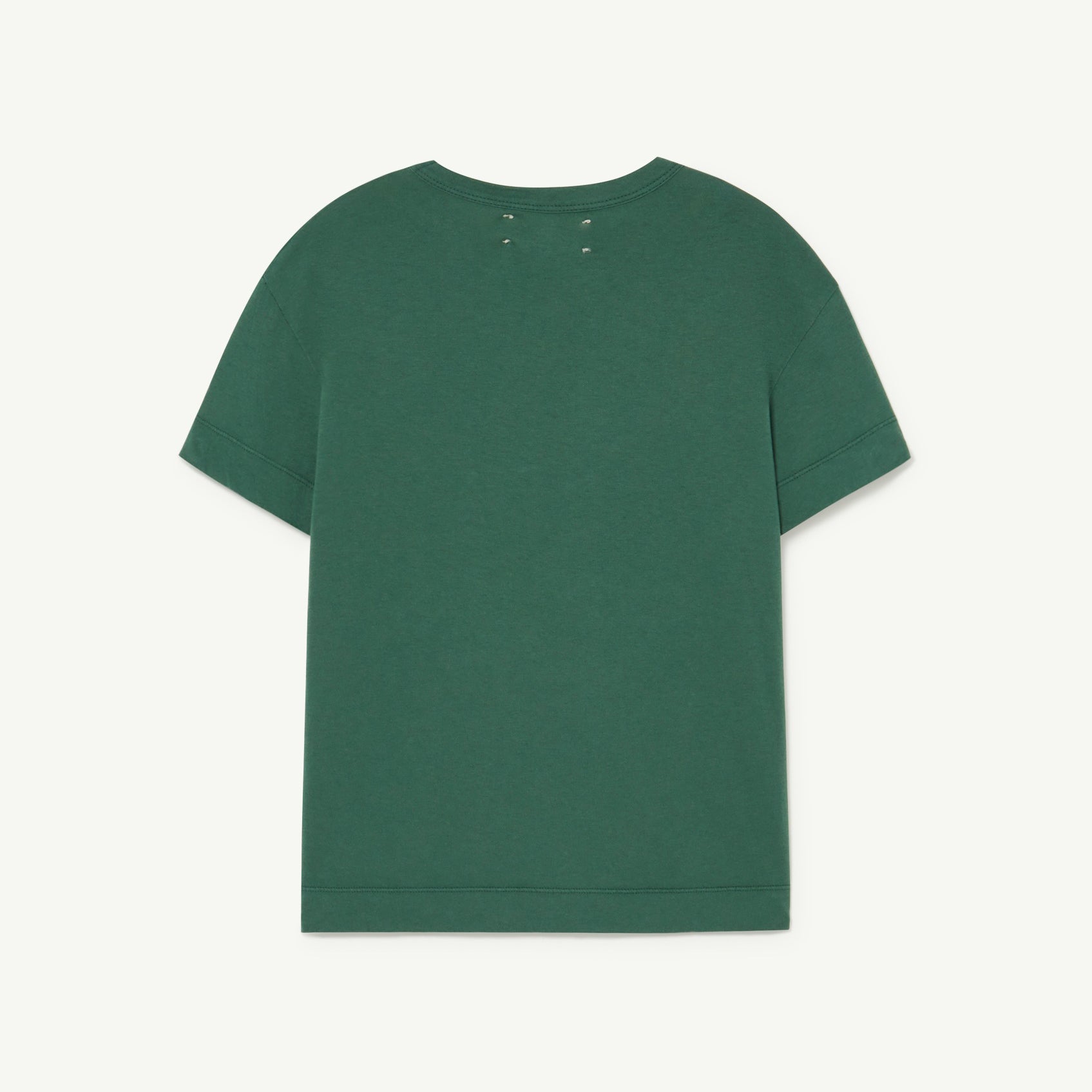 Boys & Girls Green Printed Cotton T-Shirt