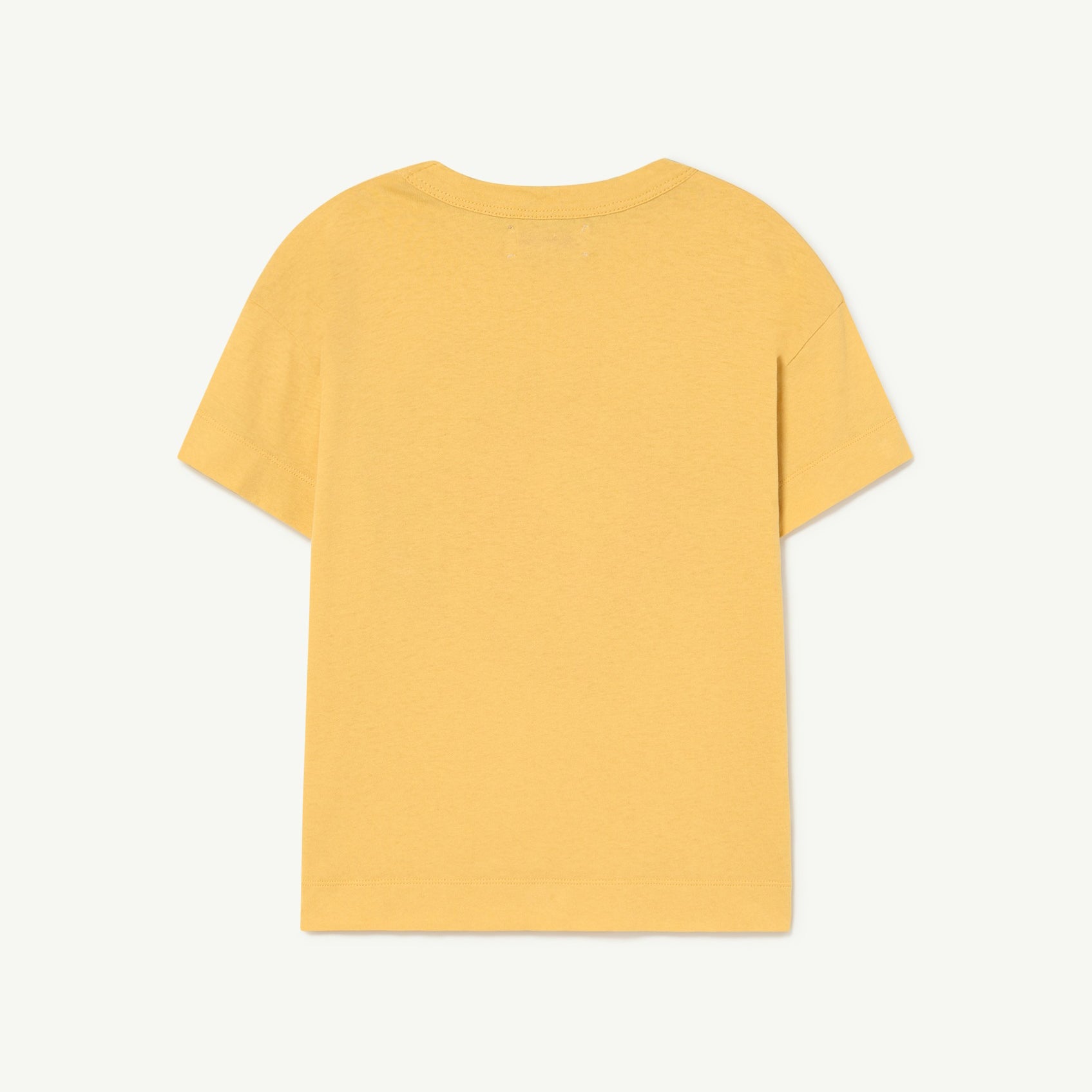 Boys & Girls Yellow Printed Cotton T-Shirt