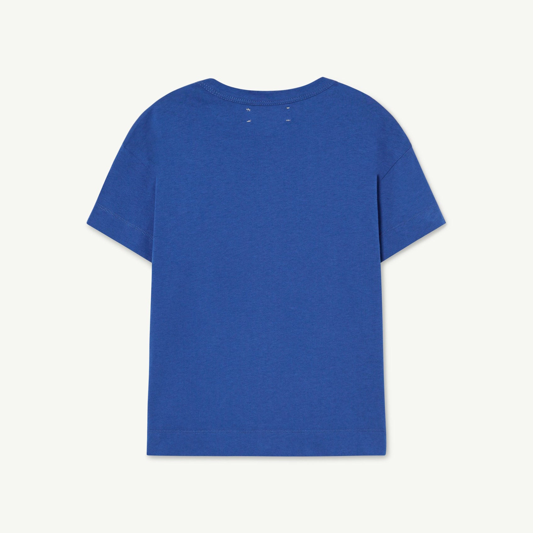 Boys & Girls Blue Logo Cotton T-Shirt