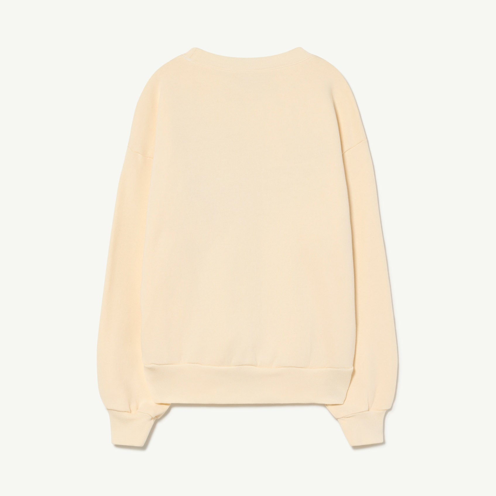 Boys & Girls White Bird Cotton Sweatshirt