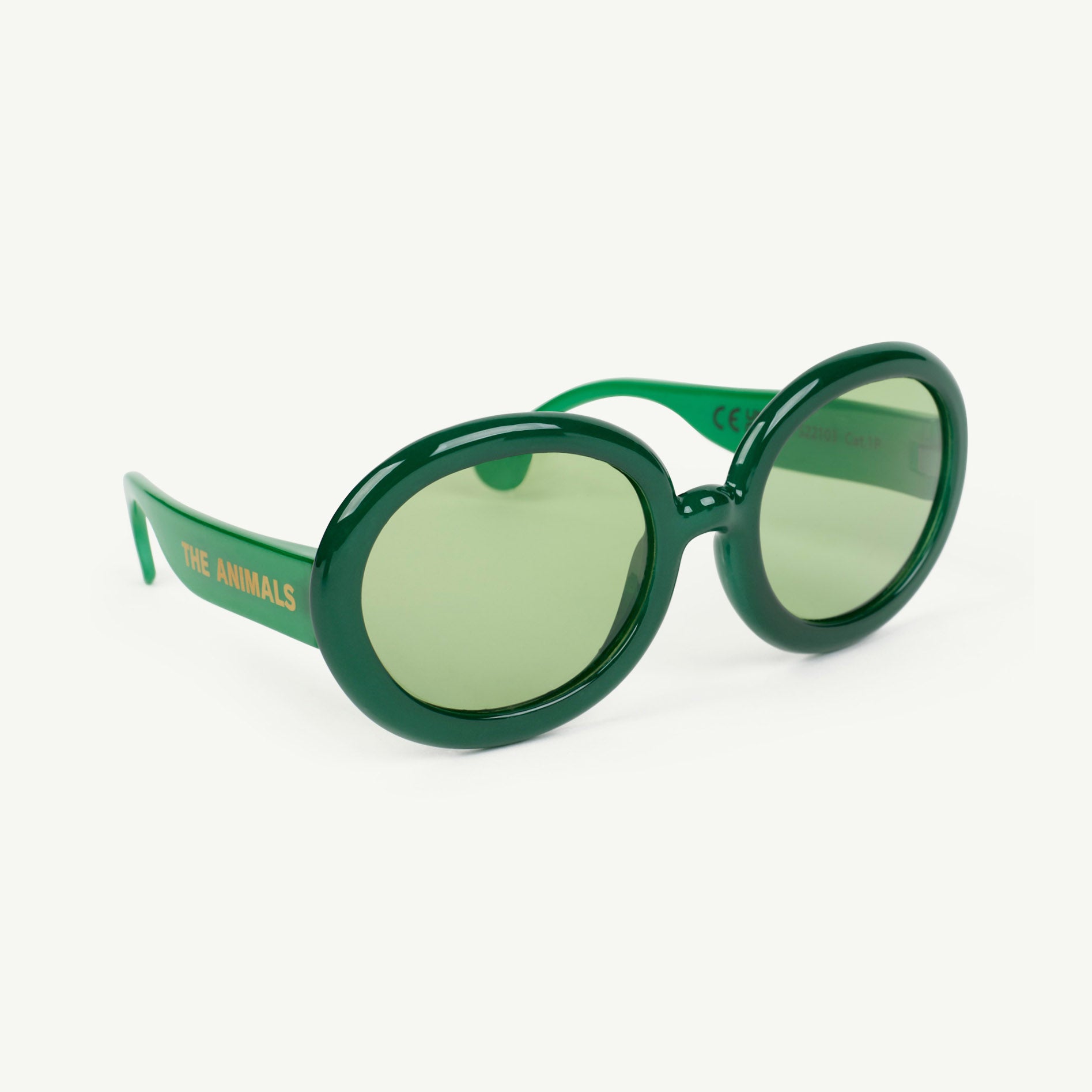 Circular Green Sunglasses