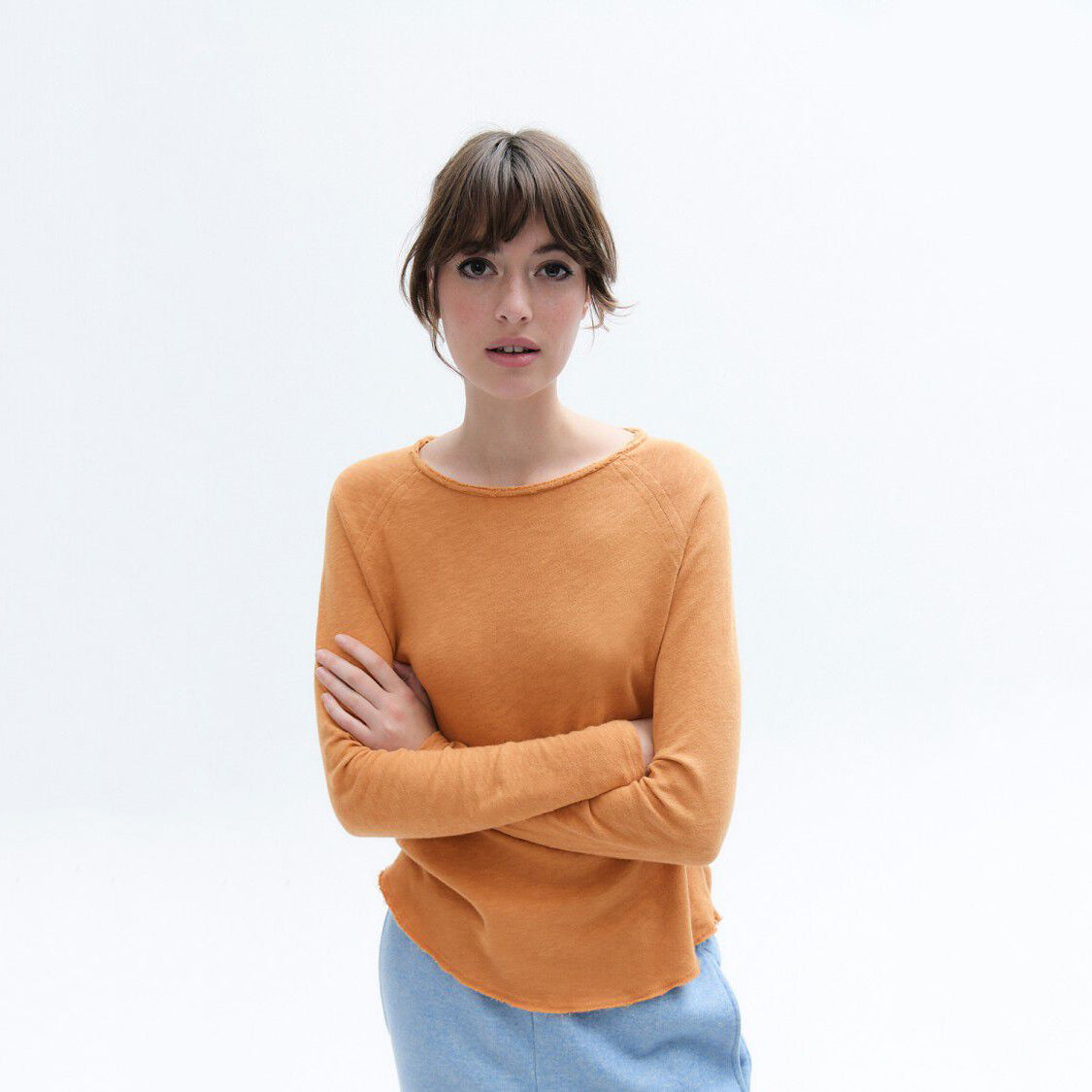 Girls Turmeric Cotton T-Shirt