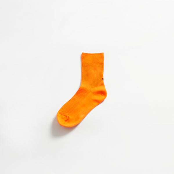 Boys & Girls Orange Cotton Socks
