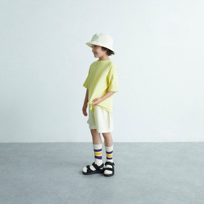 Boys & Girls Purple Stripes Cotton Socks