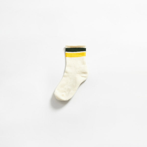 Boys & Girls Green Stripes Cotton Socks