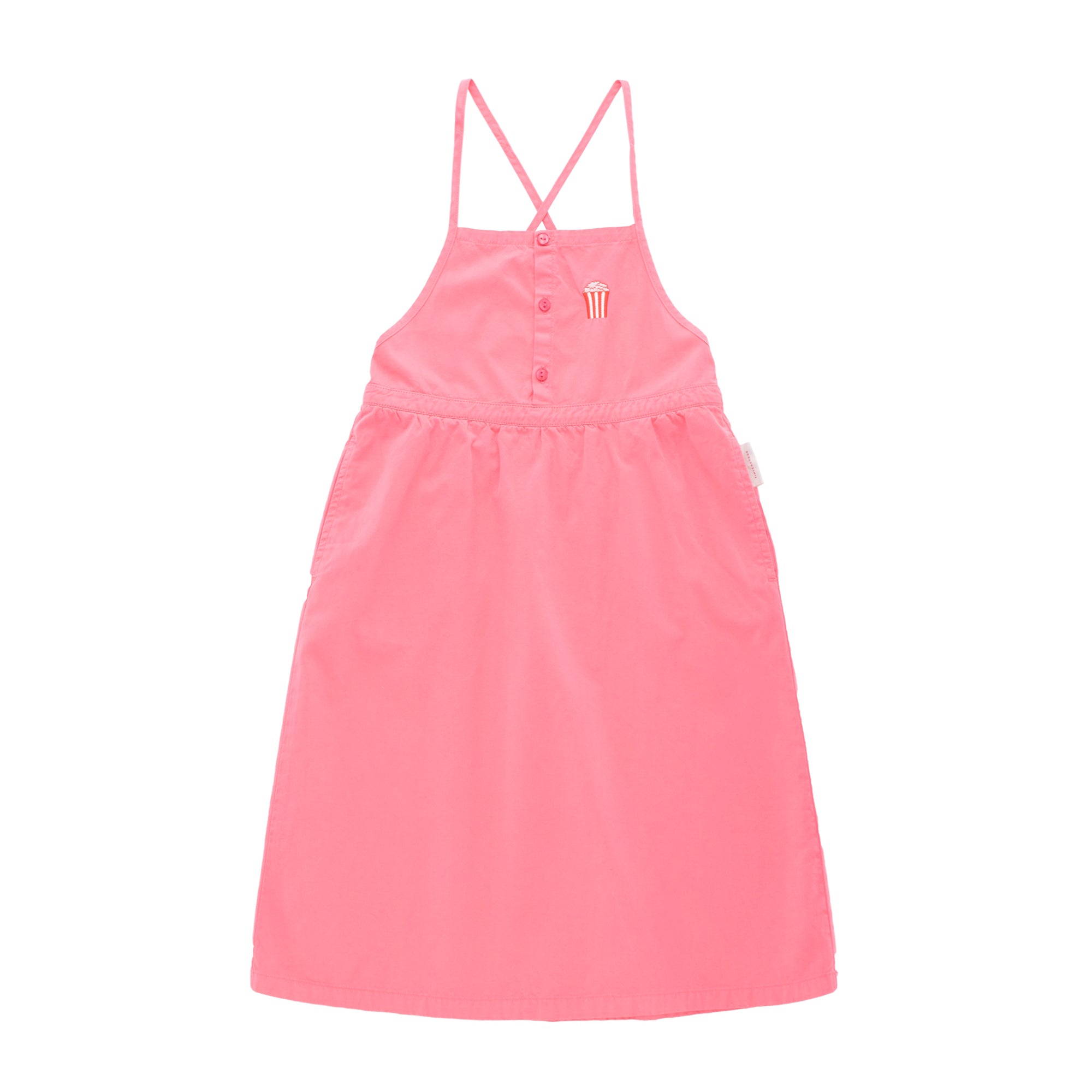 Girls Rose Cotton Dress