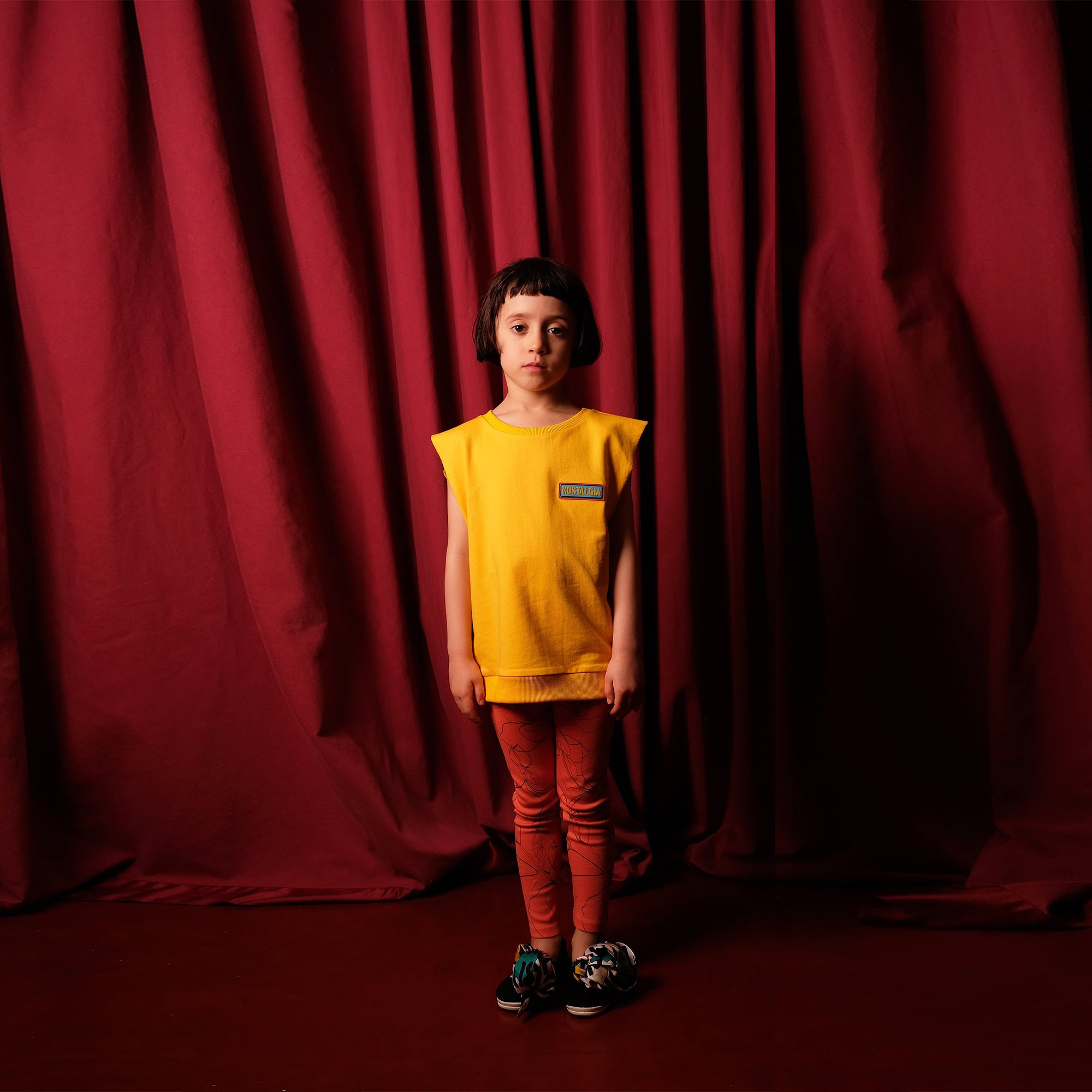 Girls Yellow Cotton Shirt