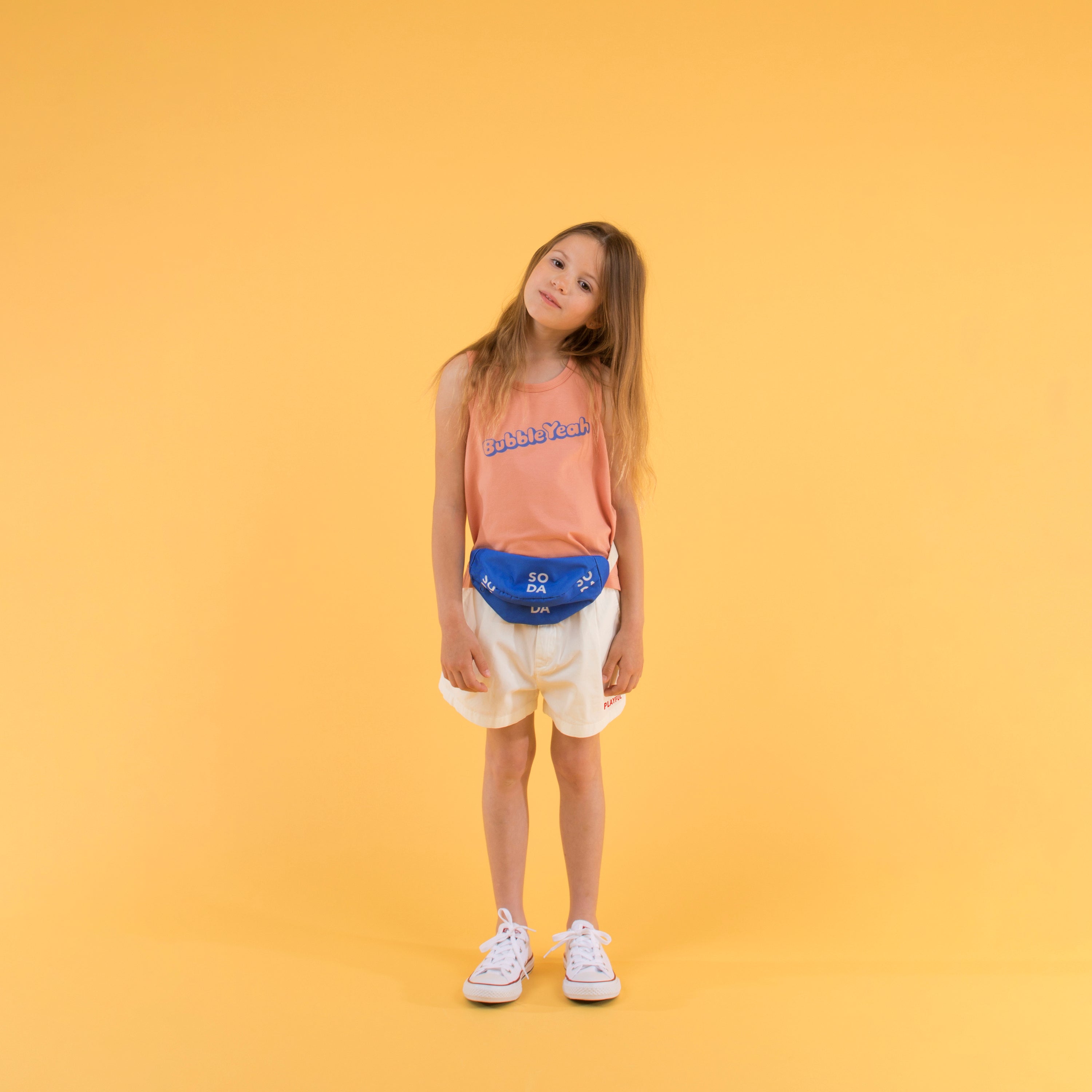 Girls Pink Pima Cotton Top