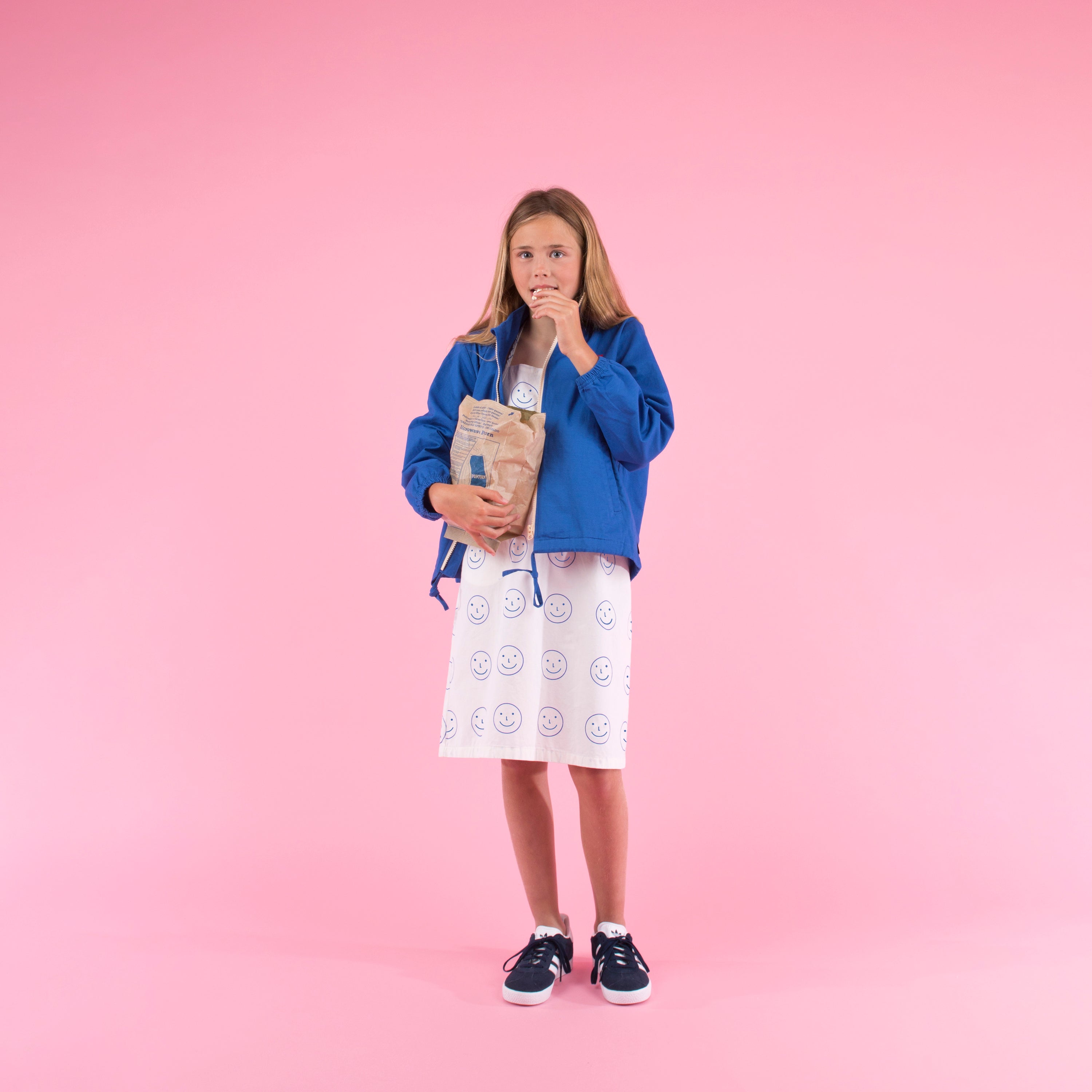 Boys & Girls Ultramarine Cotton Jacket