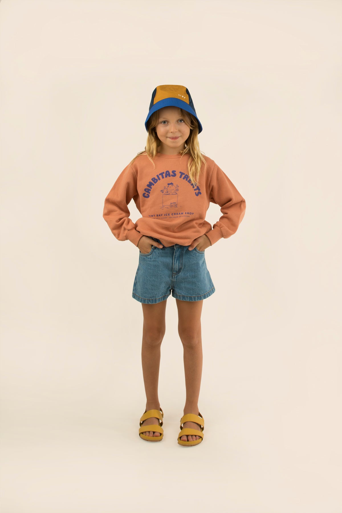 Boys & Girls Cinnamon Cotton Sweatshirt