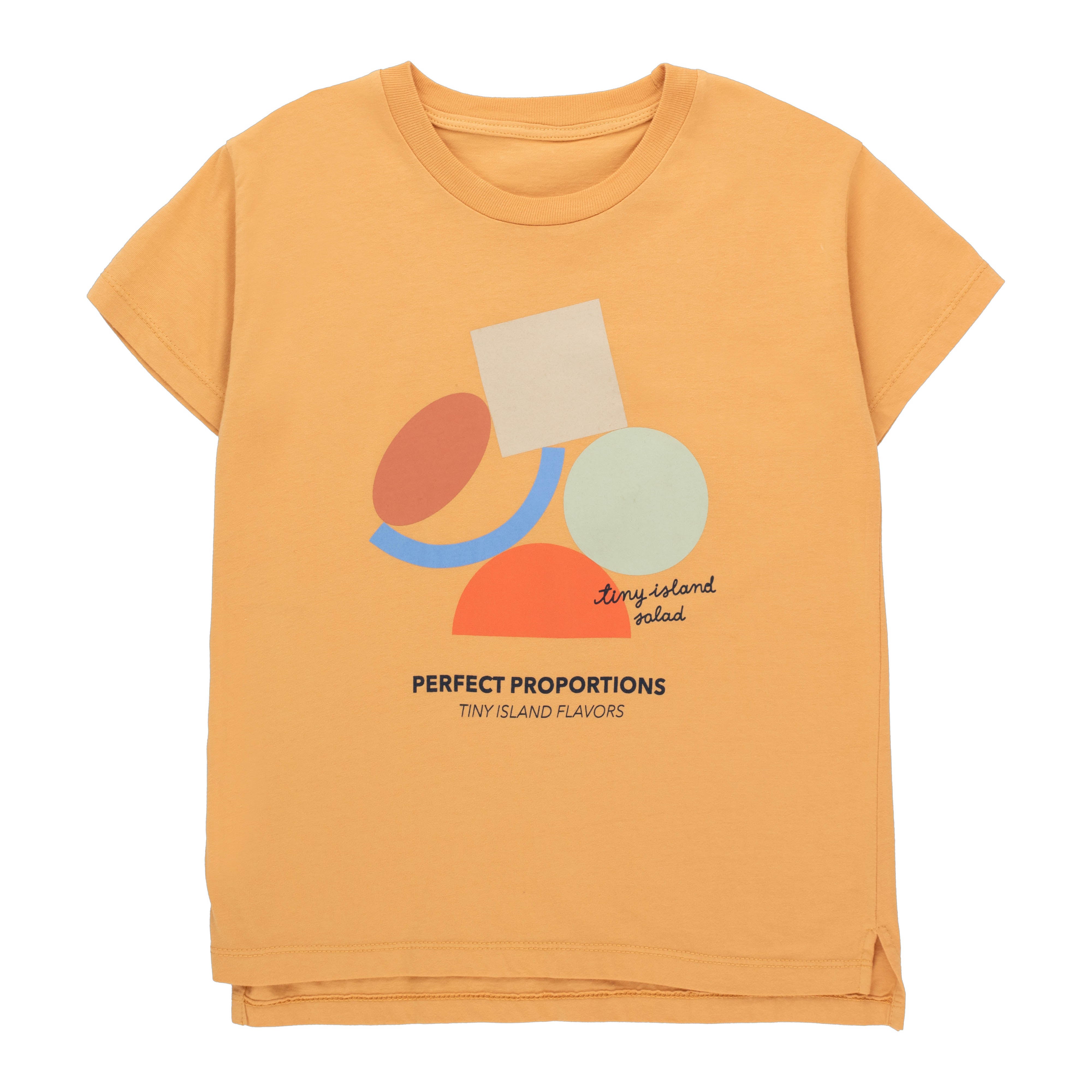 Boys & Girls Beige Printed Cotton T-Shirt