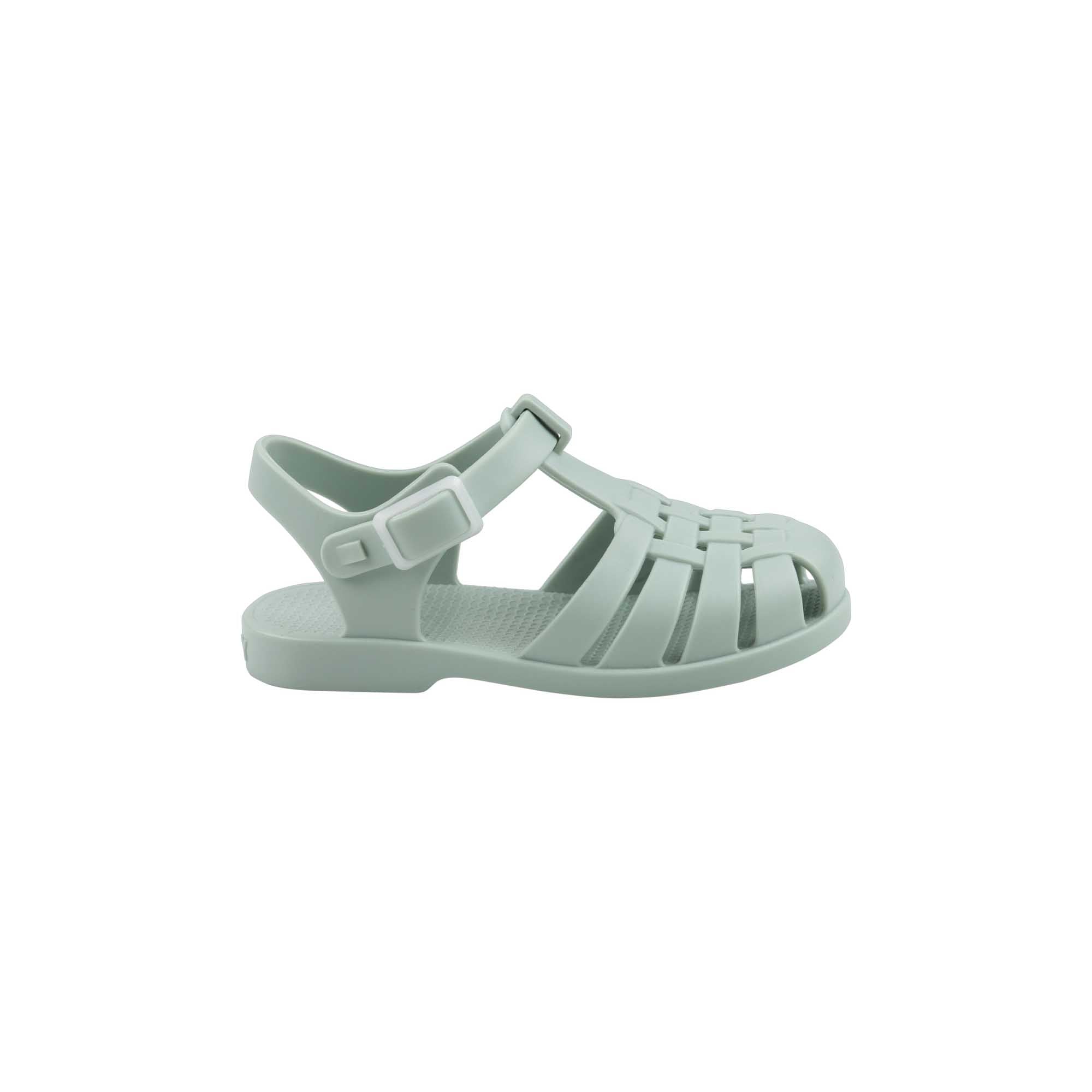Girls Green Jelly Sandals