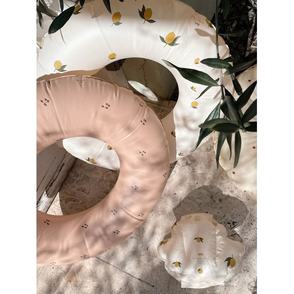 Boys & Girls White Lemon Swimming Ring