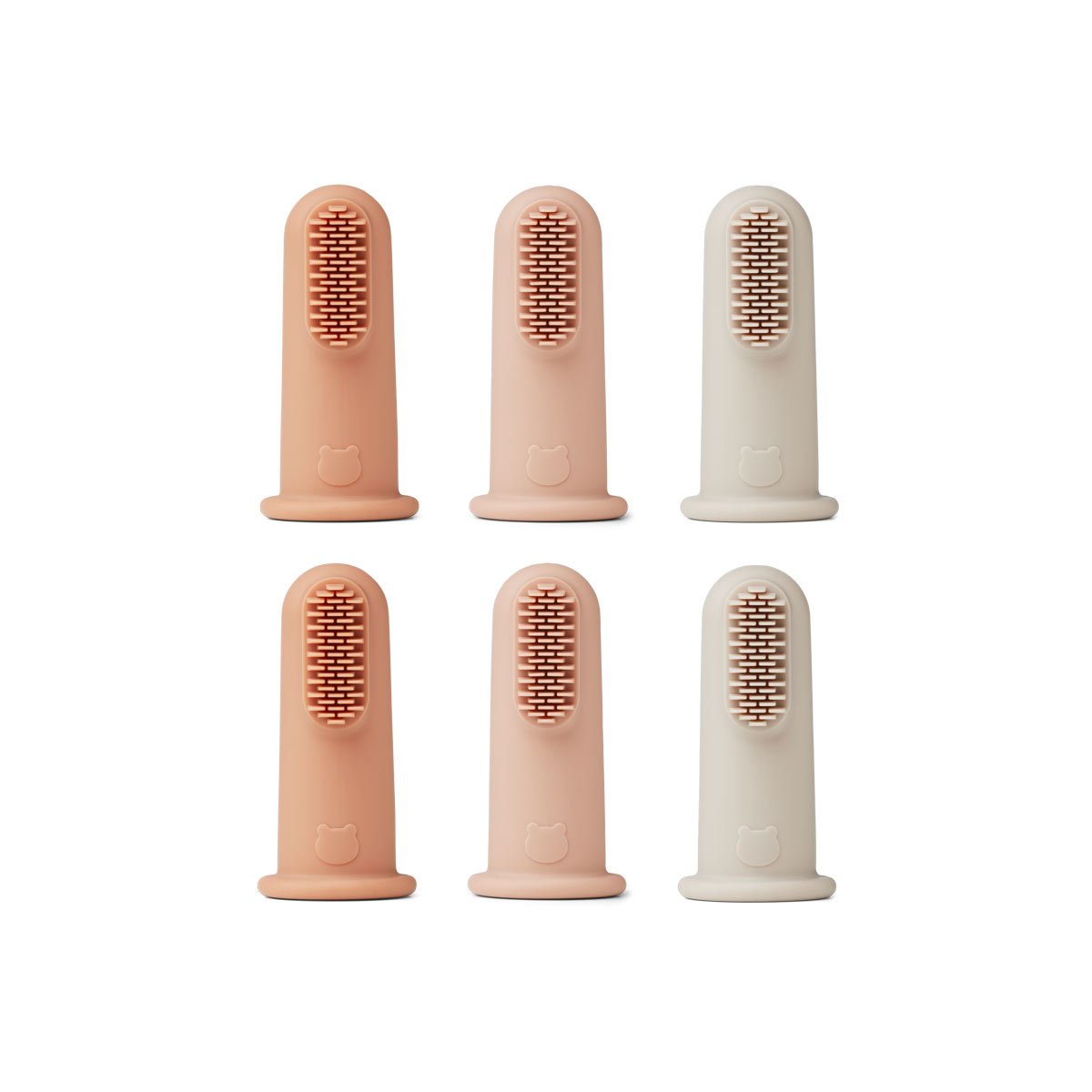 Boys & Girls Multicolor Finger Toothbrush(6 Pack)