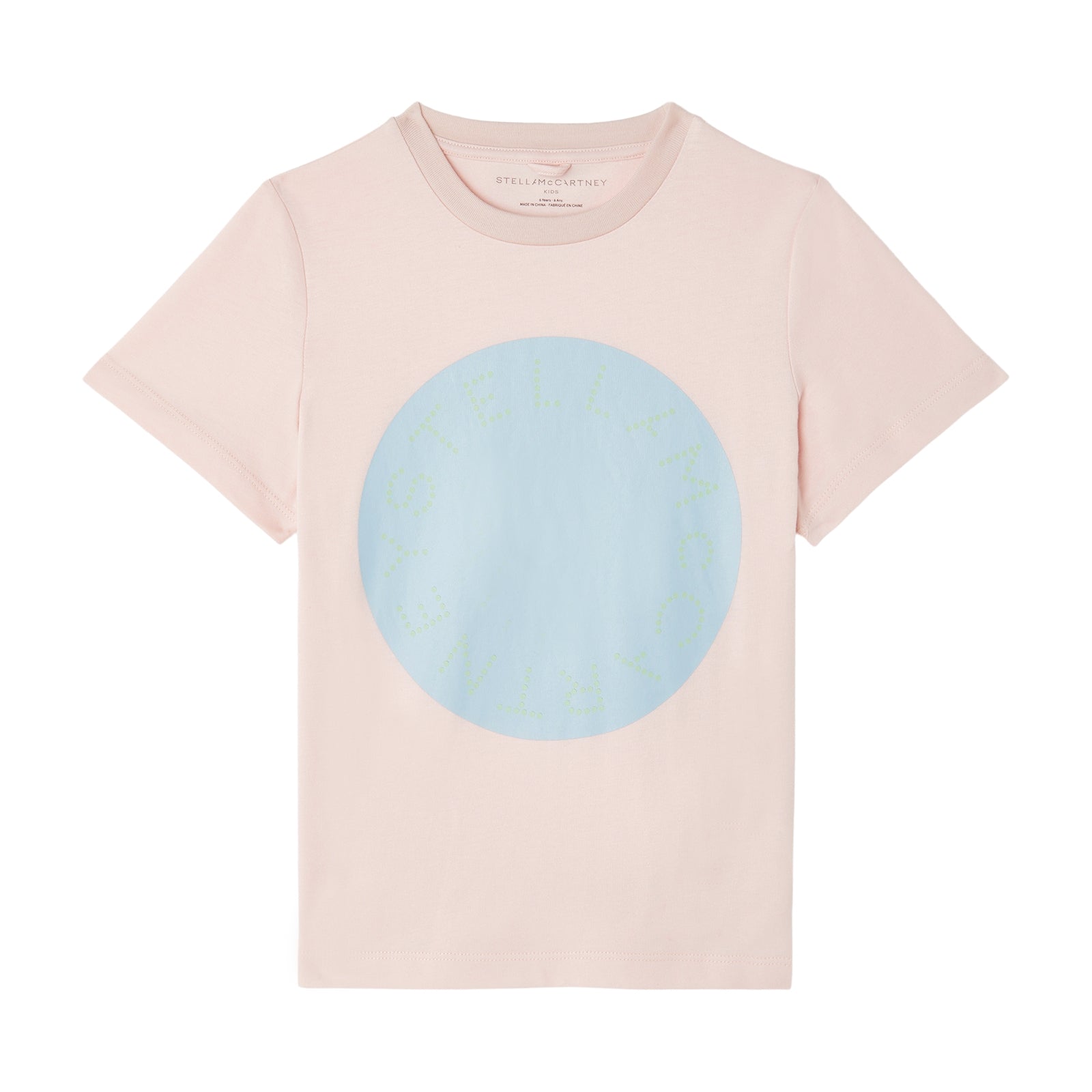 Girls Pink Cotton T-Shirt