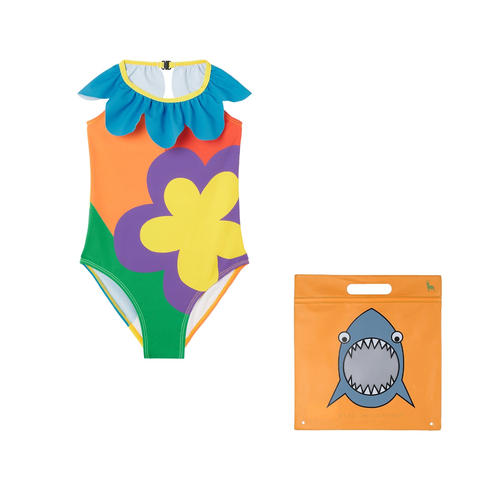 Girls Multicolor Swimsuit
