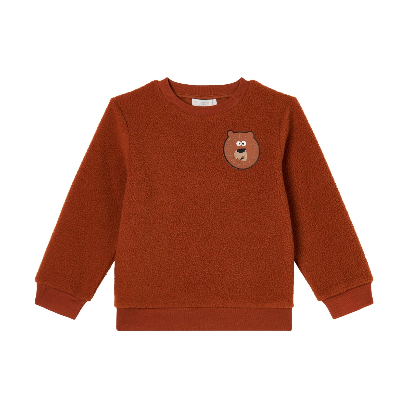 Boys Brown Fleece Sweatshirt