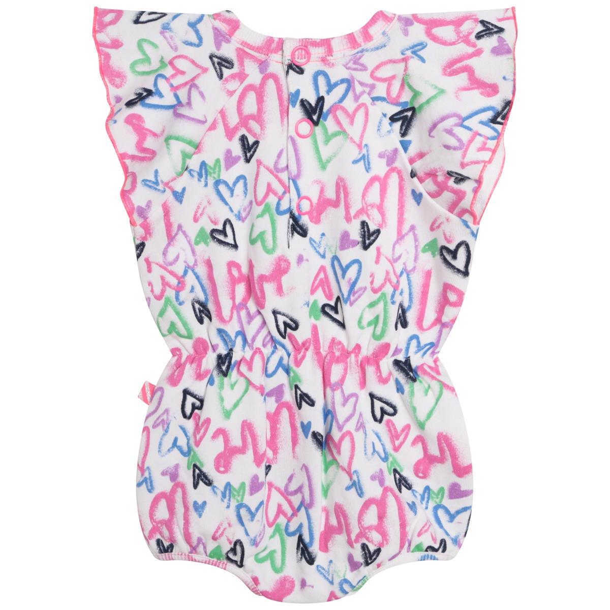 Girls Pink Babysuit