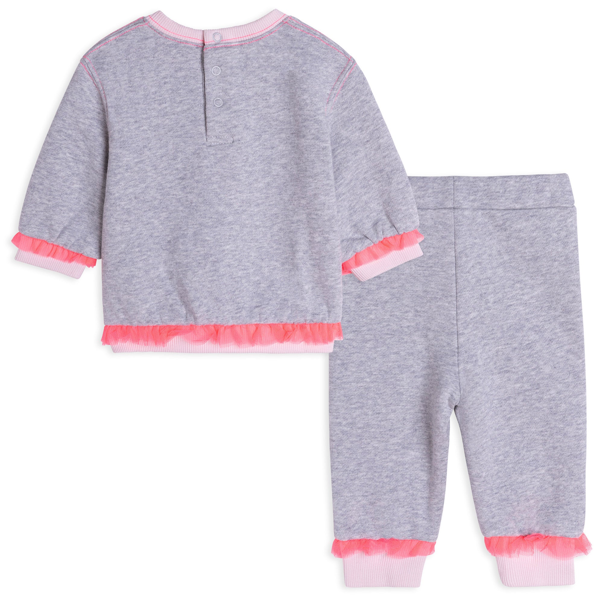 Baby Girls Grey Cotton Set