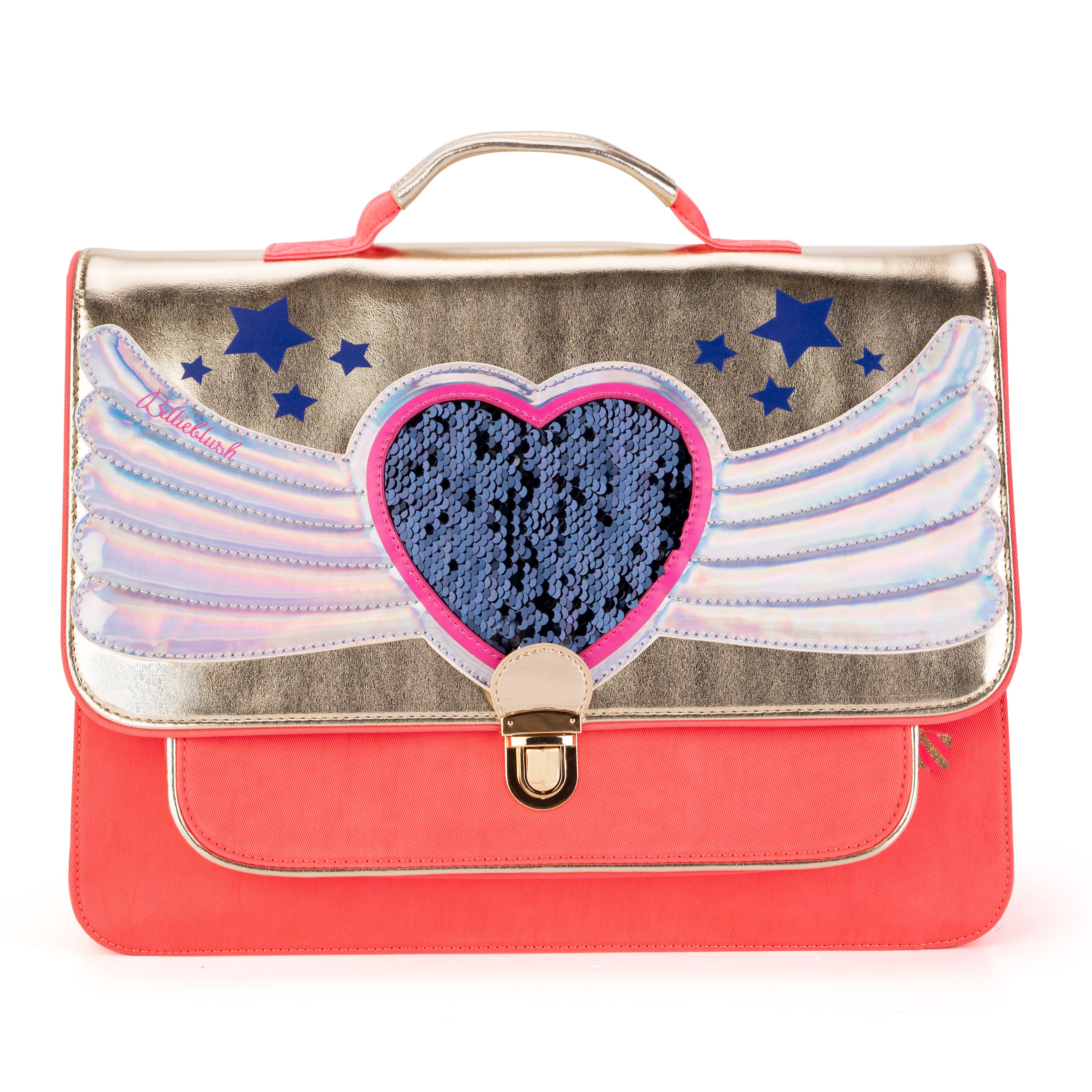 Girls Pink Wing Backpack