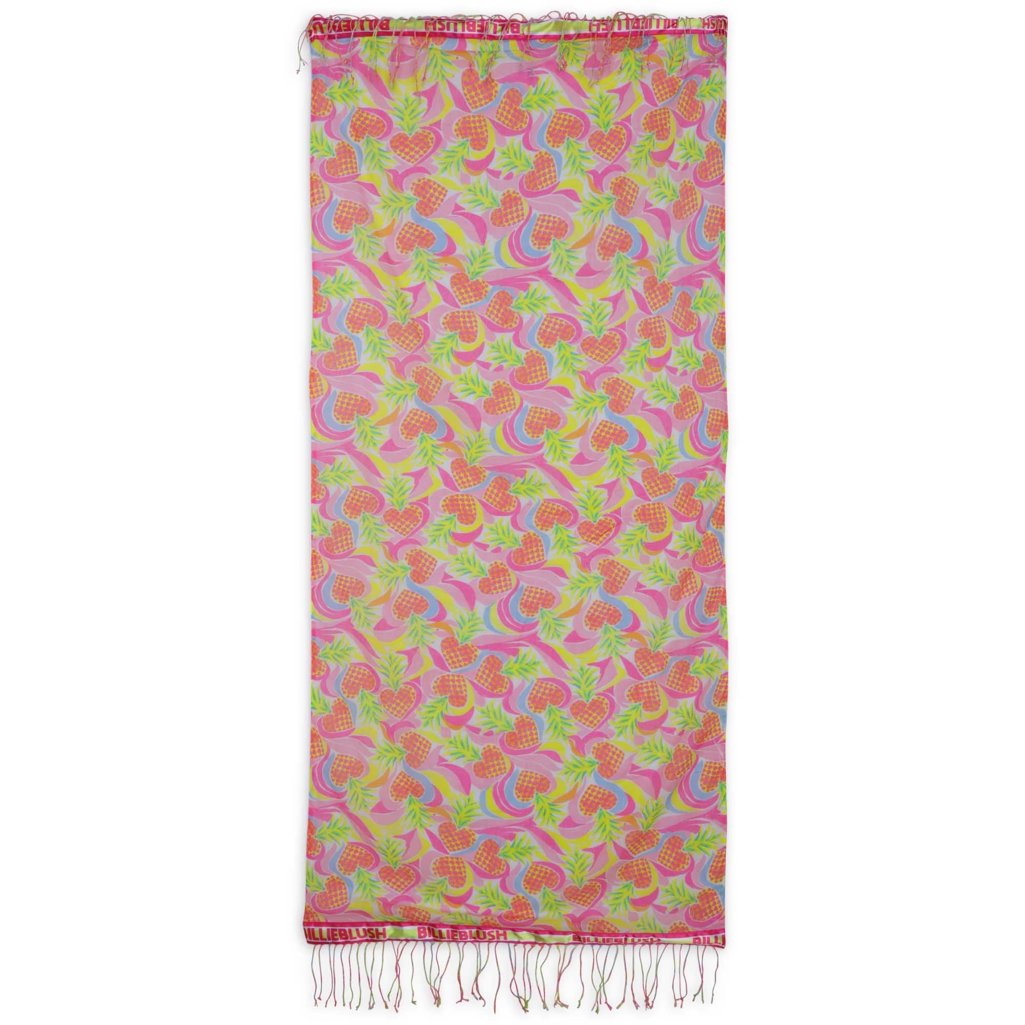 Girls Multicolor Tassel Bech Scarf