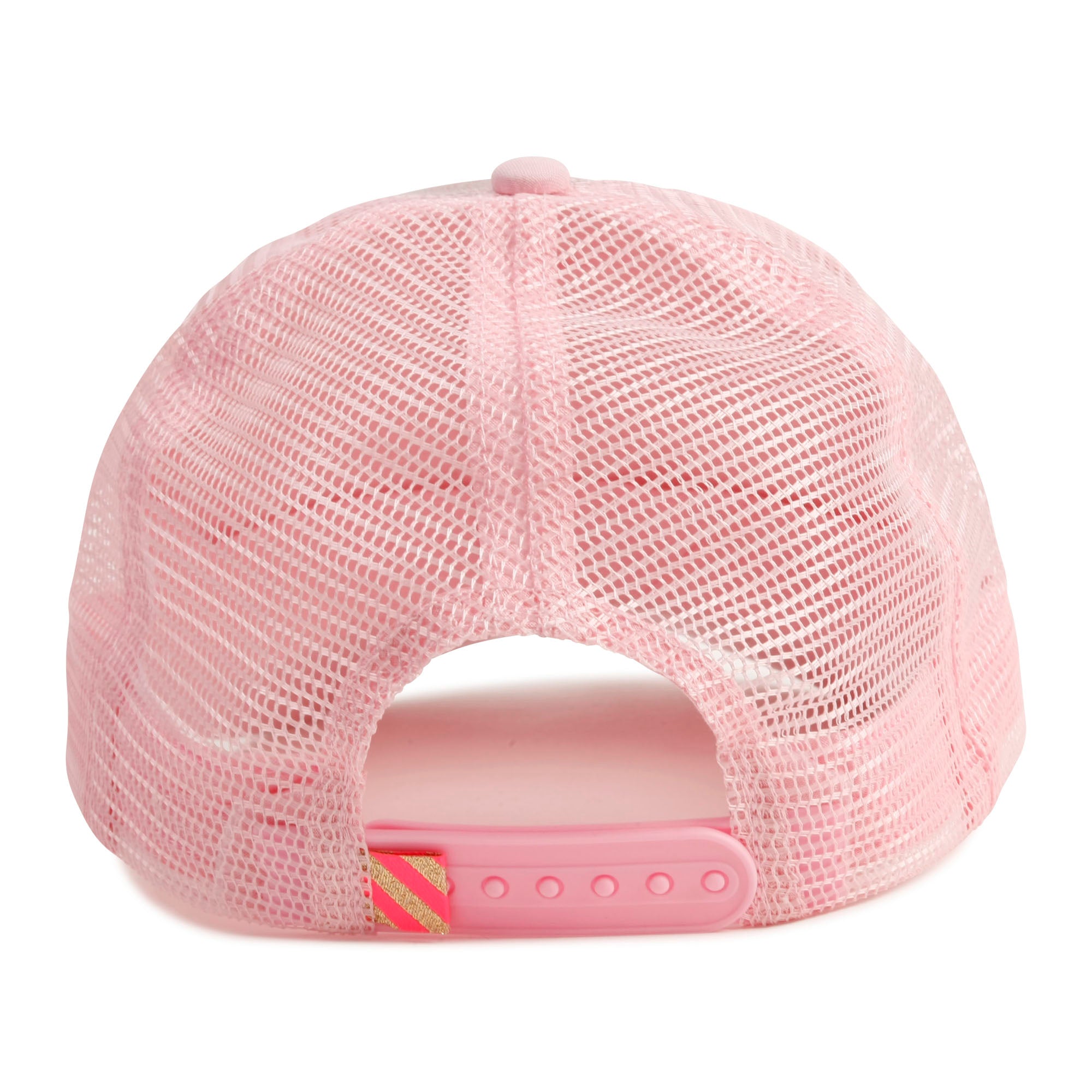 Girls Pink Glitter Cap