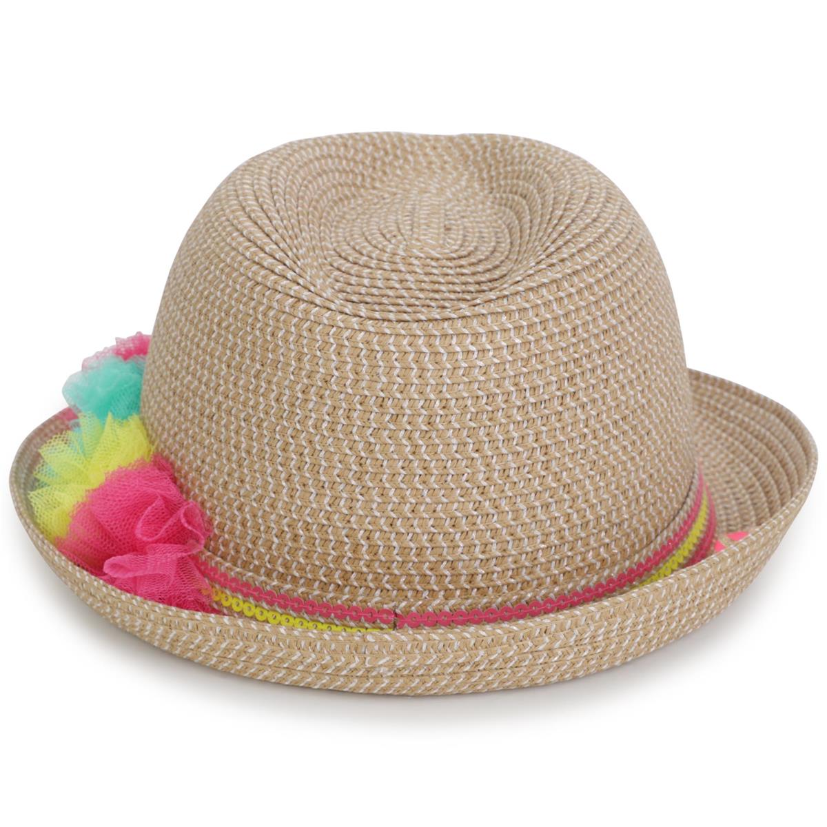 Girls Beige Sun Hat