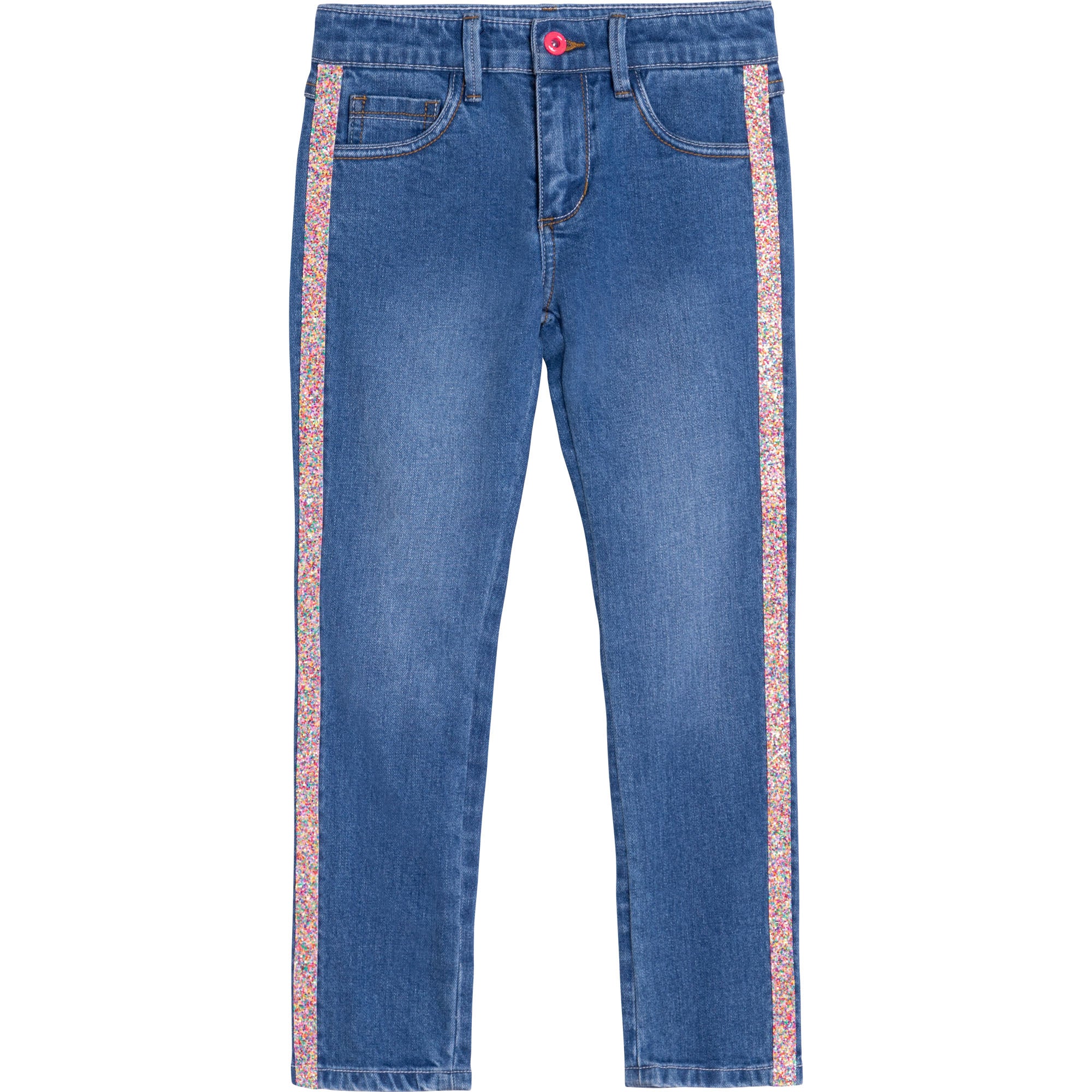 Girls Blue Denim Trousers
