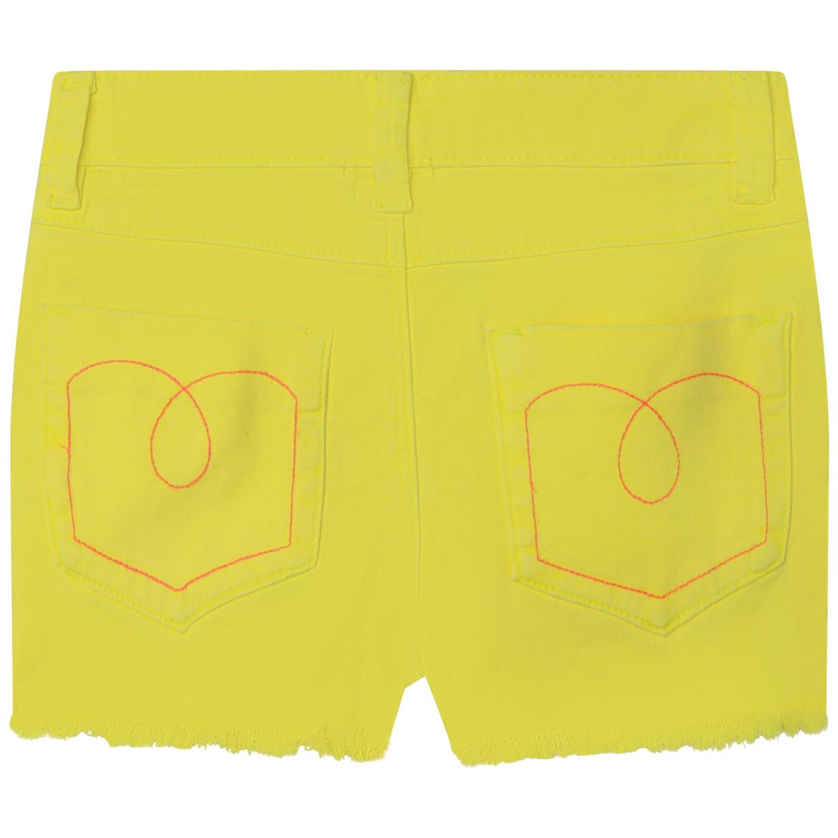 Girls Yellow Shorts