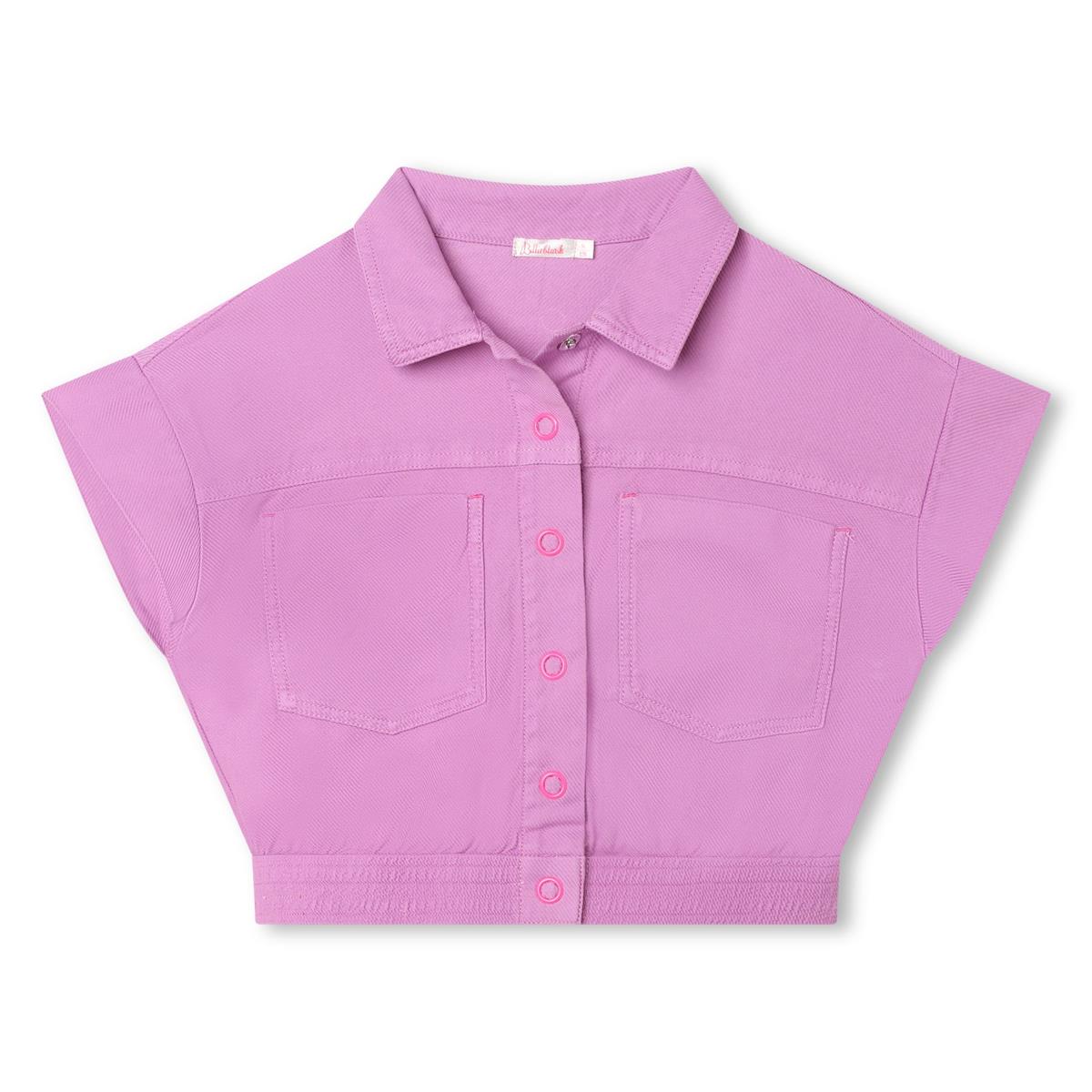 Girls Pink Gilet