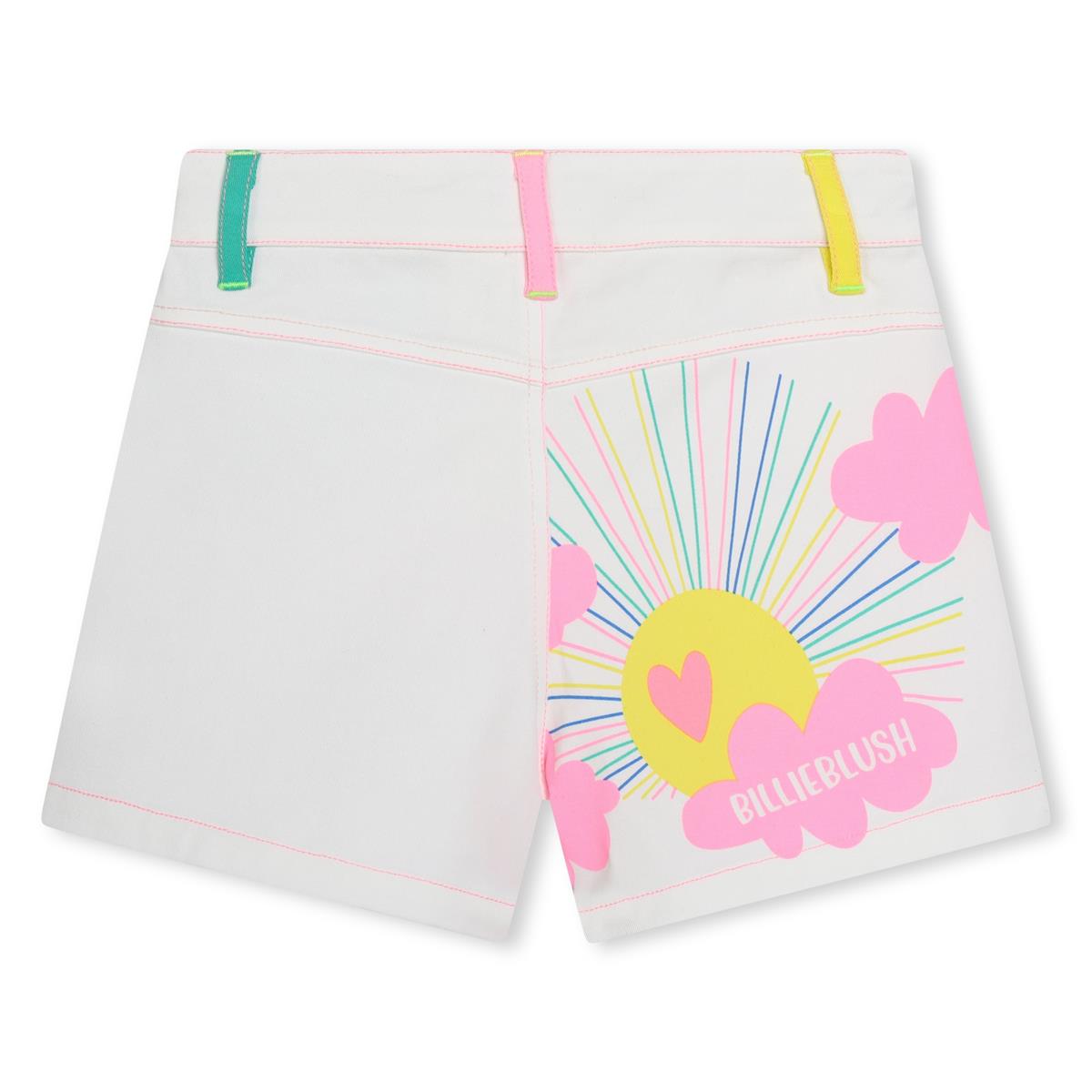 Girls White Shorts