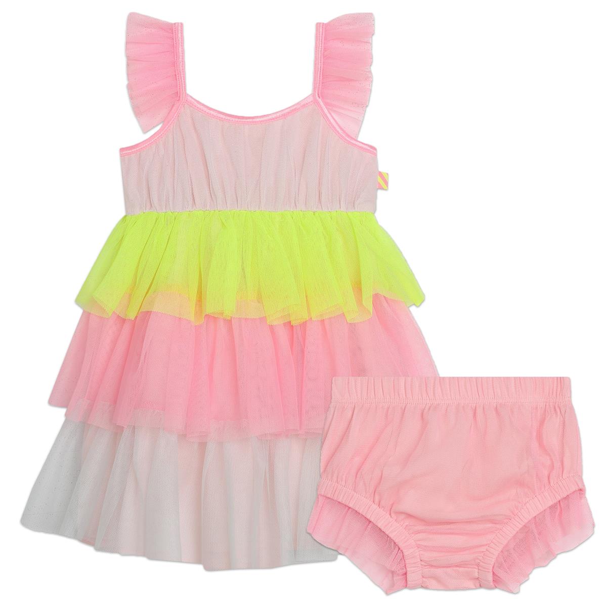 Baby Girls Pink Dress Set