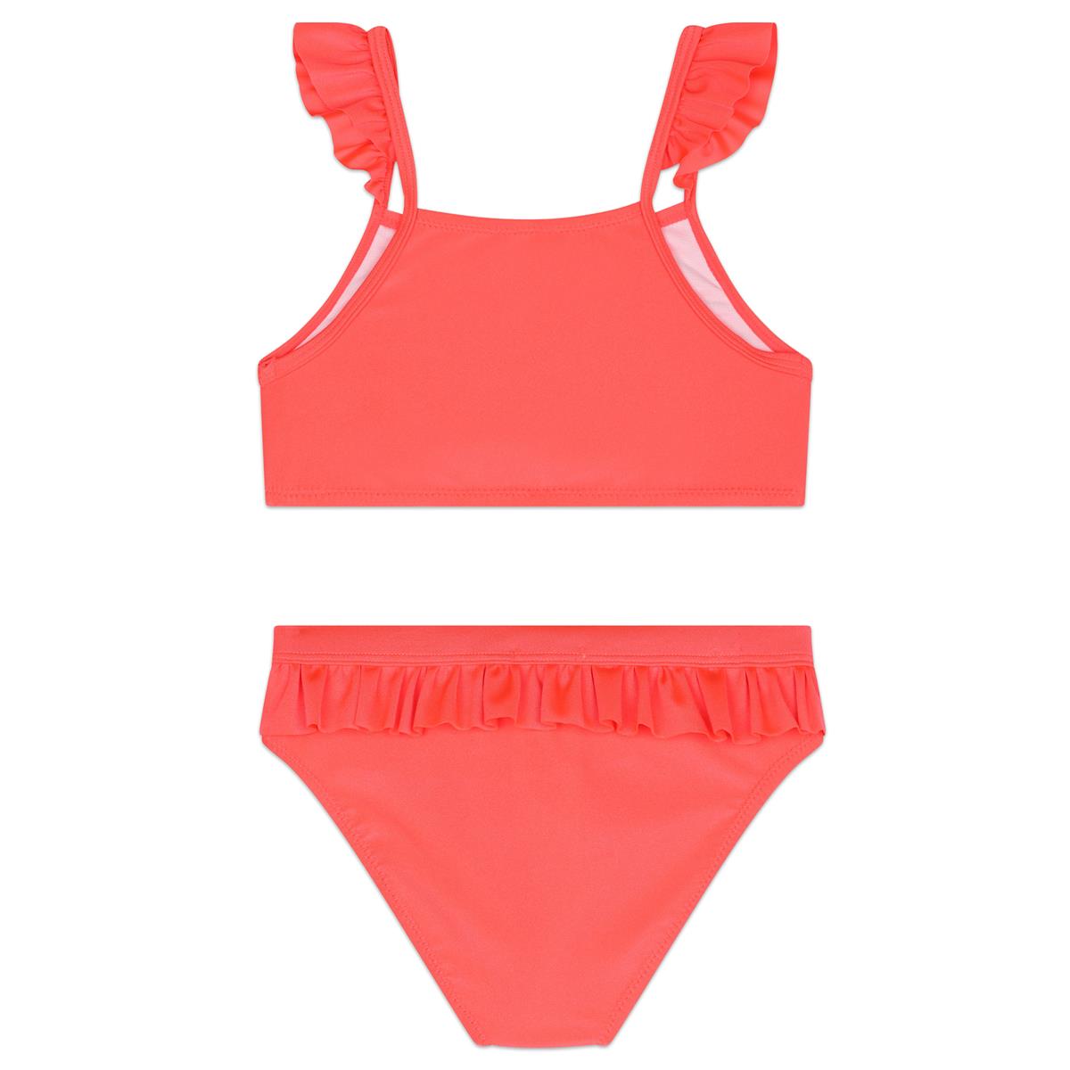 Girls Orange Swimsuit