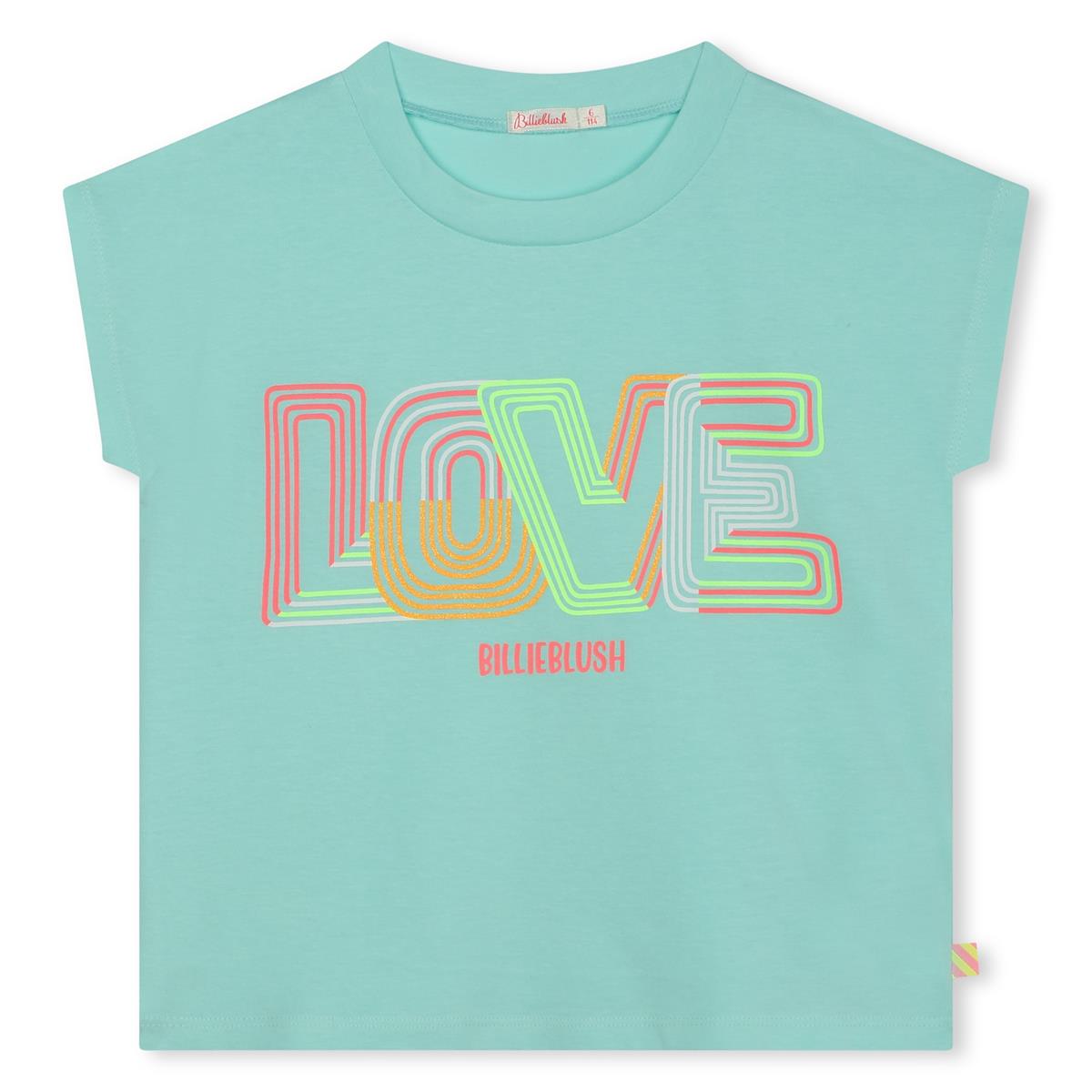 Girls Mint Cotton T-Shirt