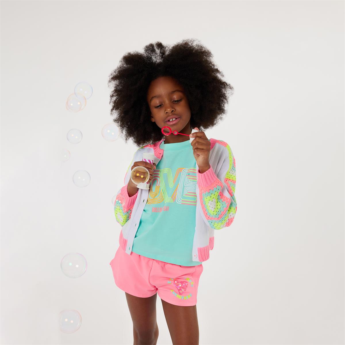 Girls Mint Cotton T-Shirt