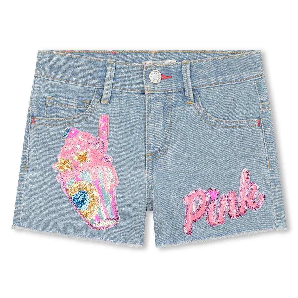 Girls Blue Denim Shorts