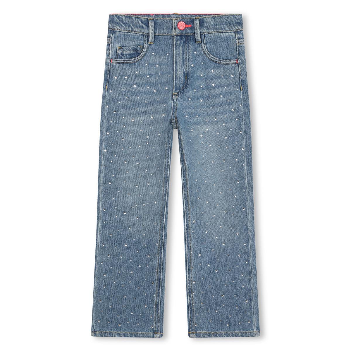 Girls Blue Denim Trousers